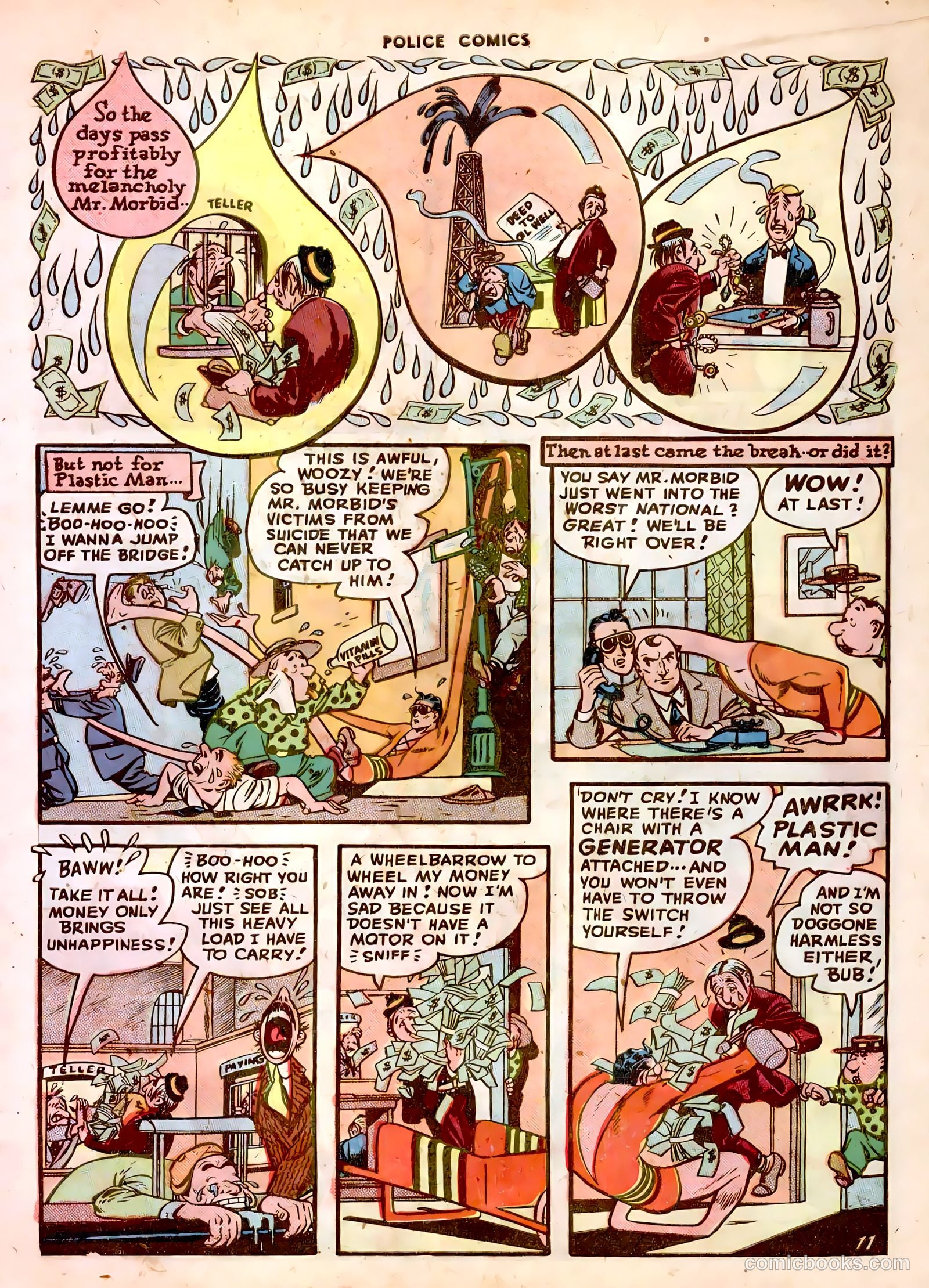 Police Comics #76 (1948) — page 13 of 52