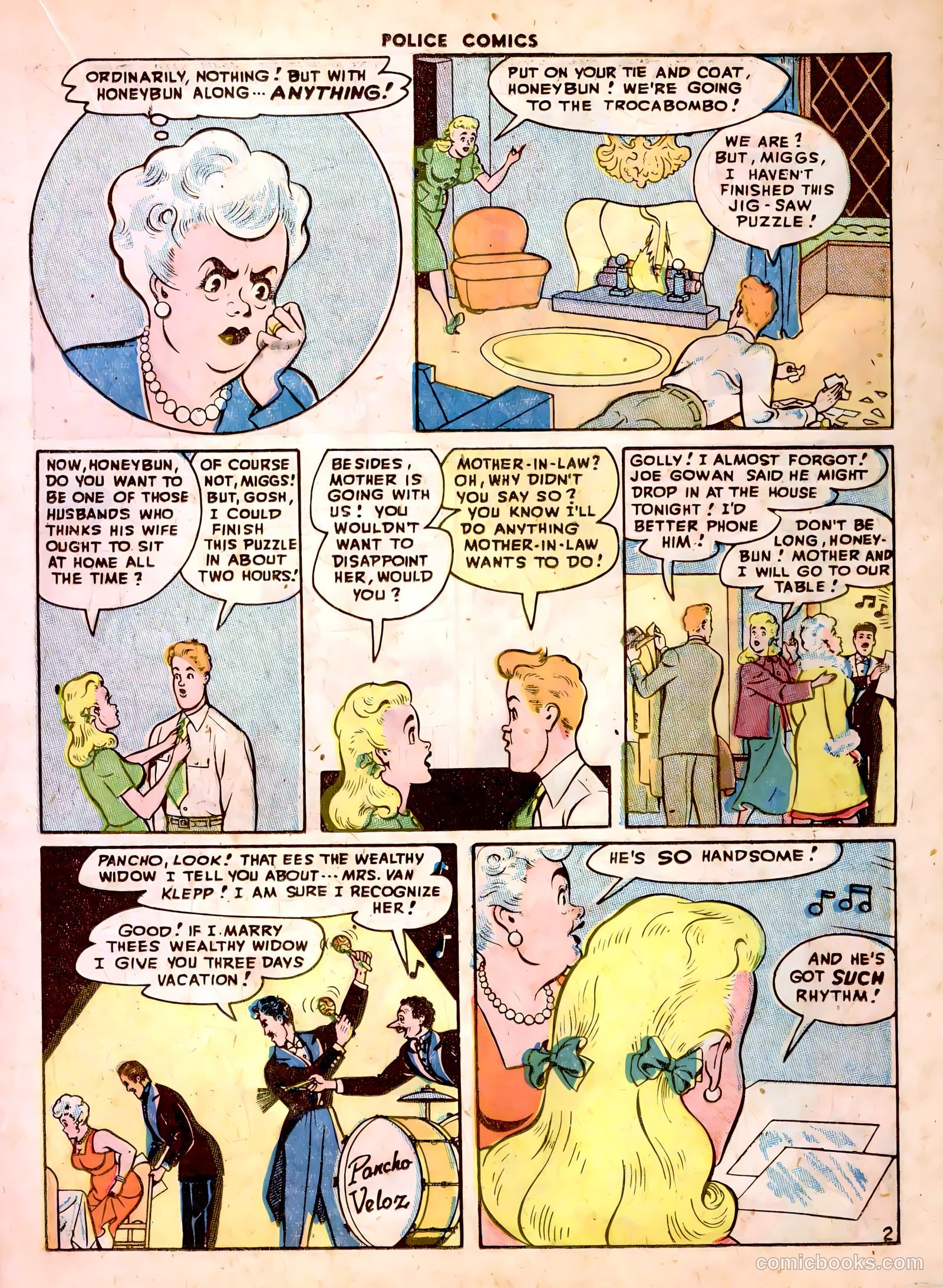 Police Comics #76 (1948) — page 19 of 52