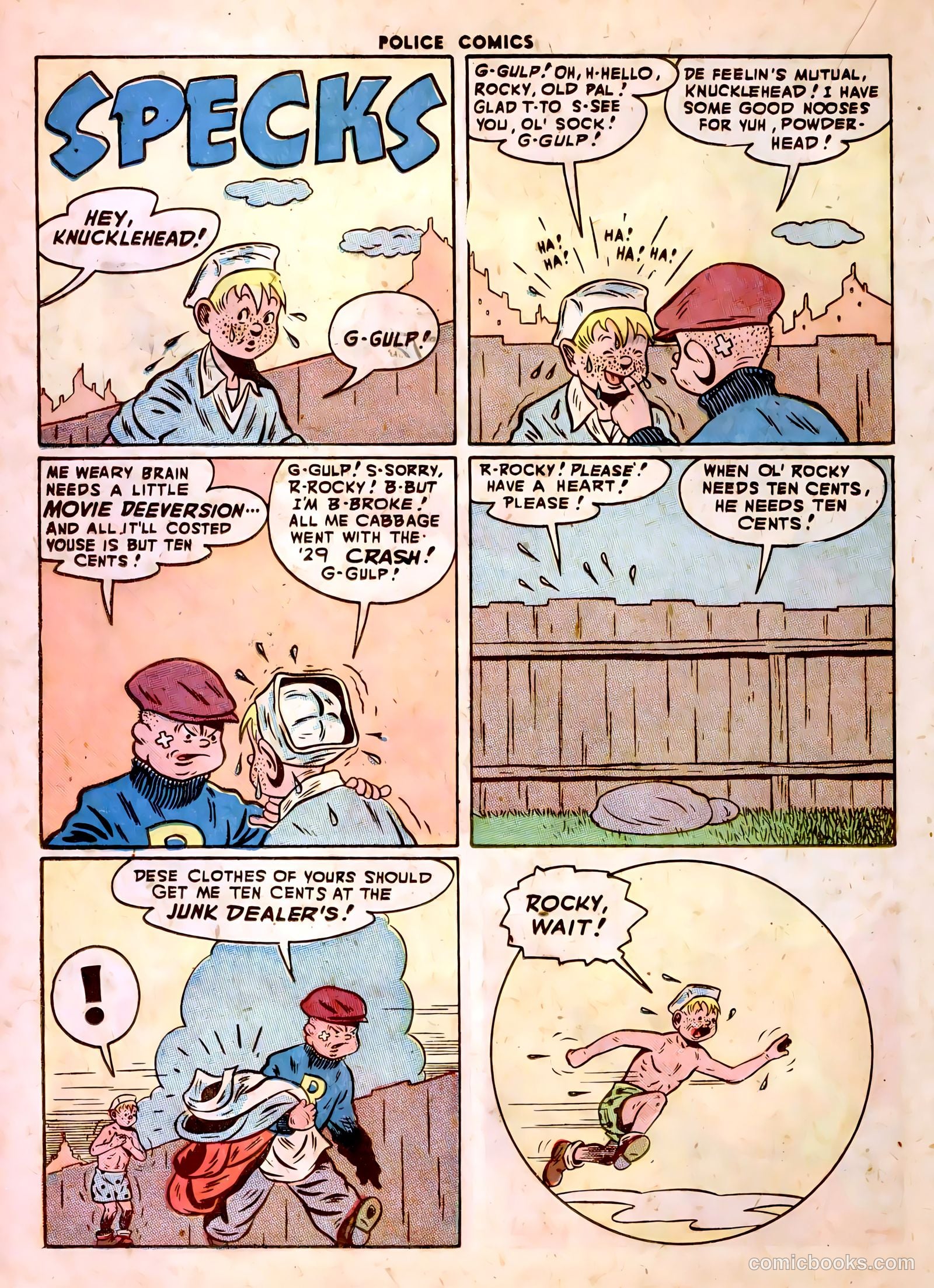 Police Comics #76 (1948) — page 24 of 52