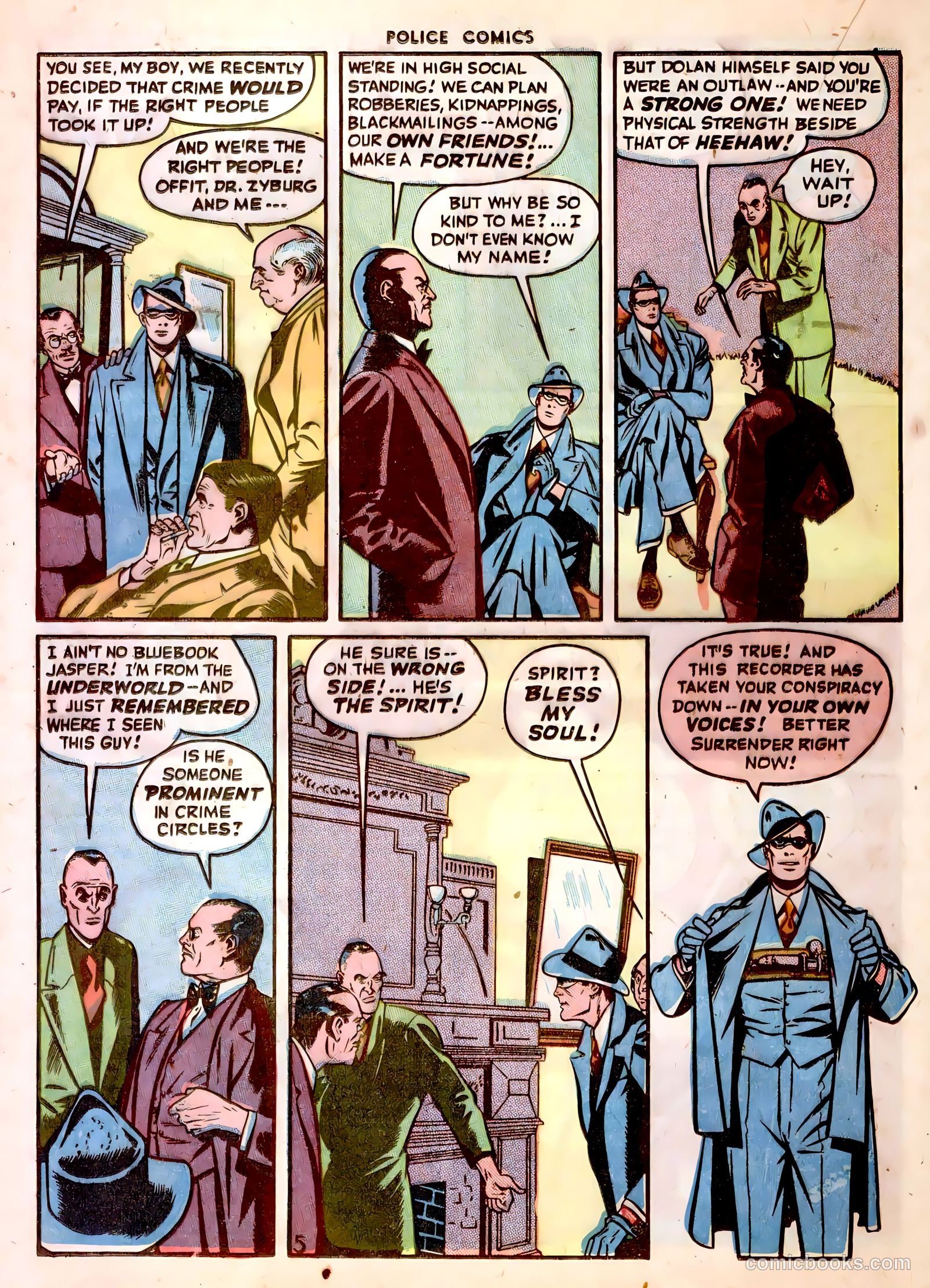 Police Comics #76 (1948) — page 30 of 52