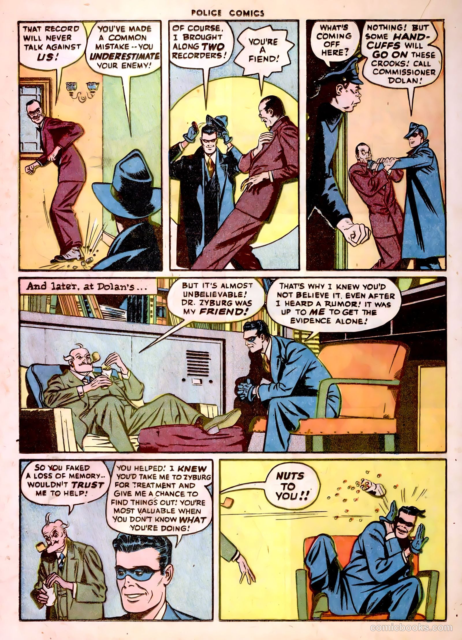 Police Comics #76 (1948) — page 32 of 52