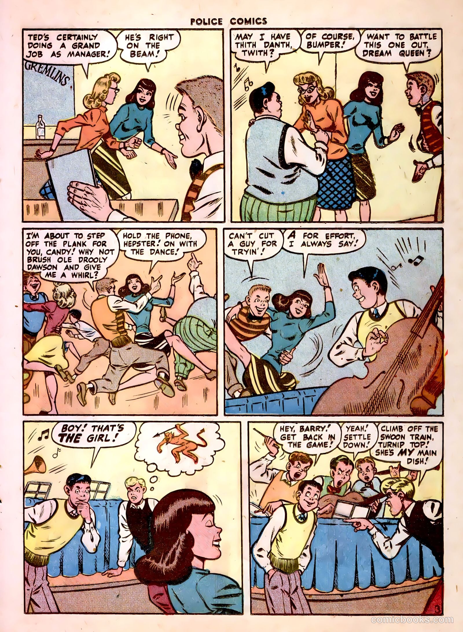 Police Comics #76 (1948) — page 35 of 52