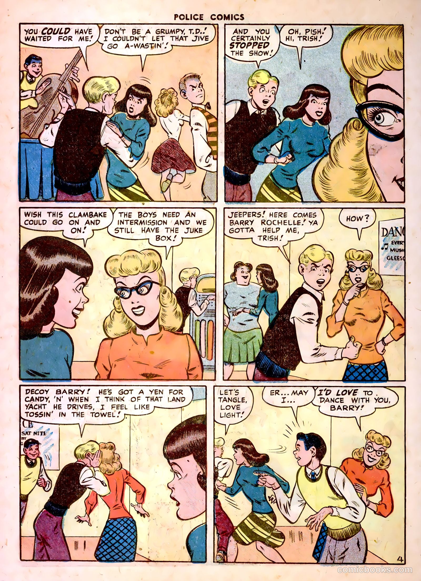 Police Comics #76 (1948) — page 36 of 52