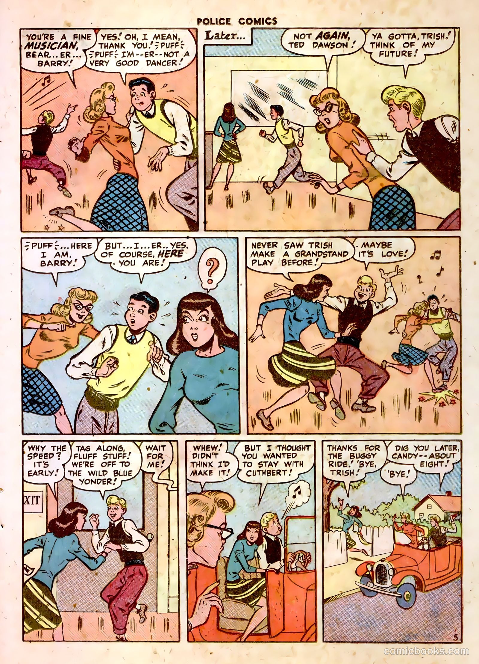 Police Comics #76 (1948) — page 37 of 52