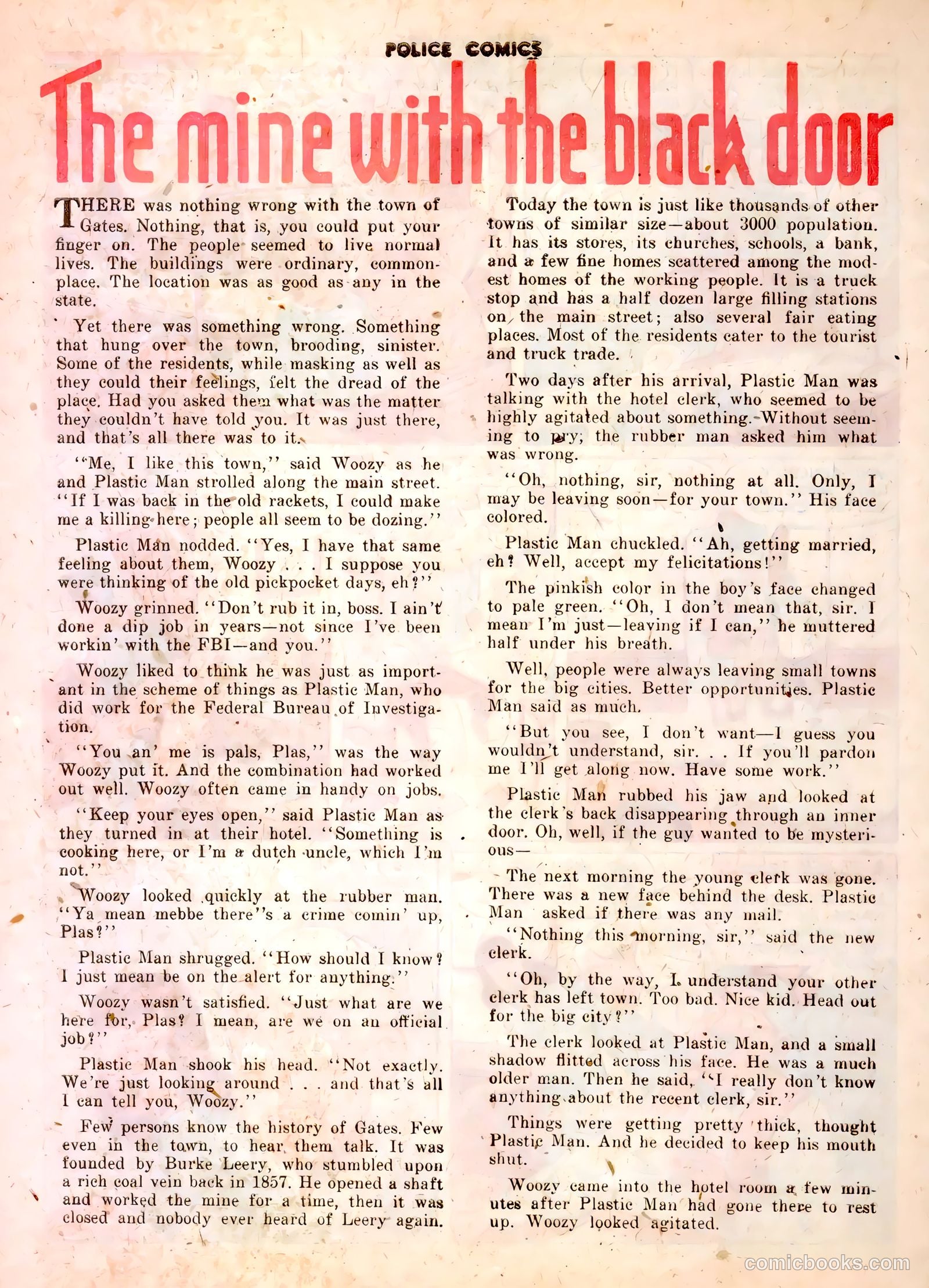 Police Comics #76 (1948) — page 40 of 52