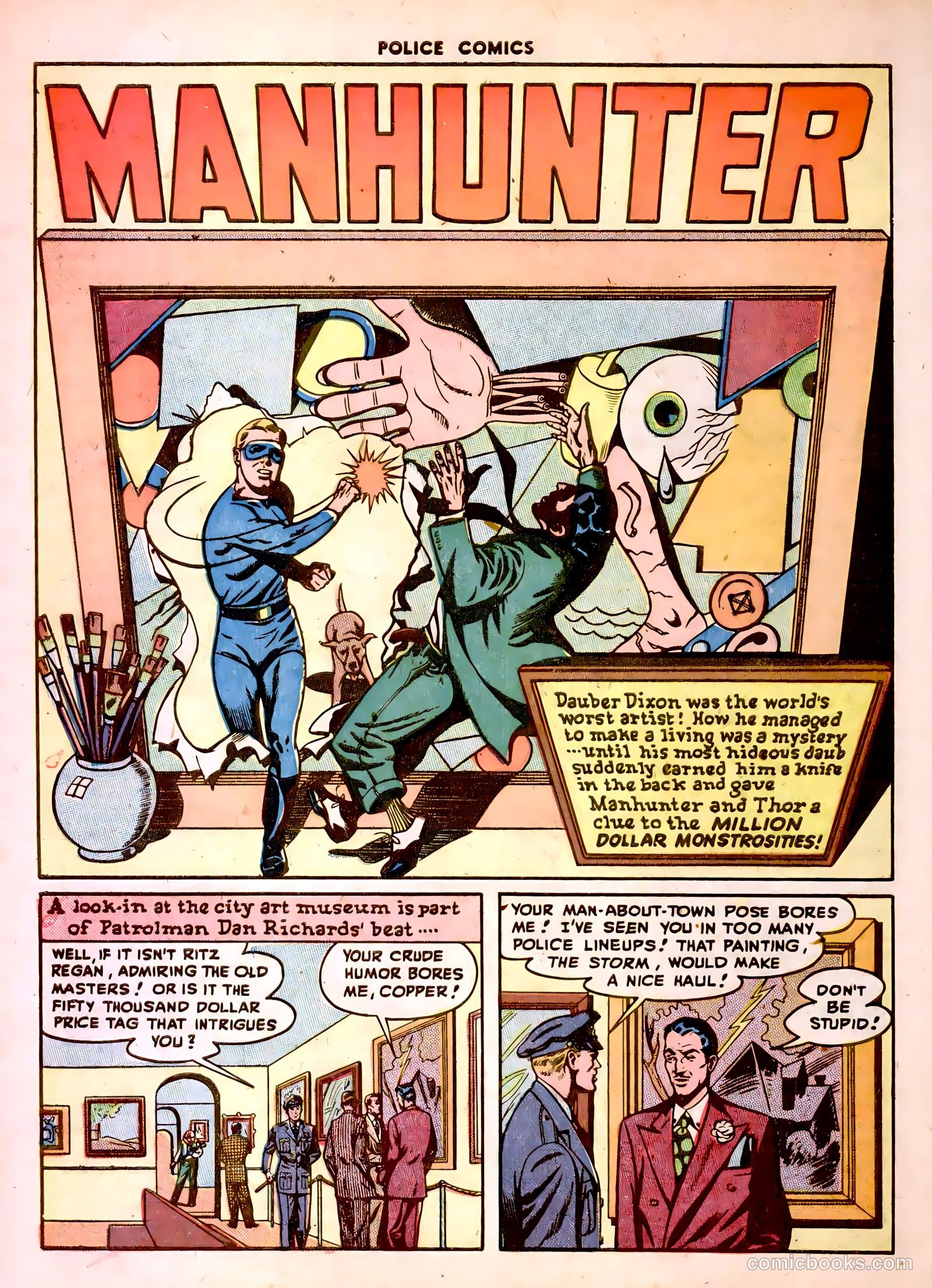 Police Comics #76 (1948) — page 42 of 52