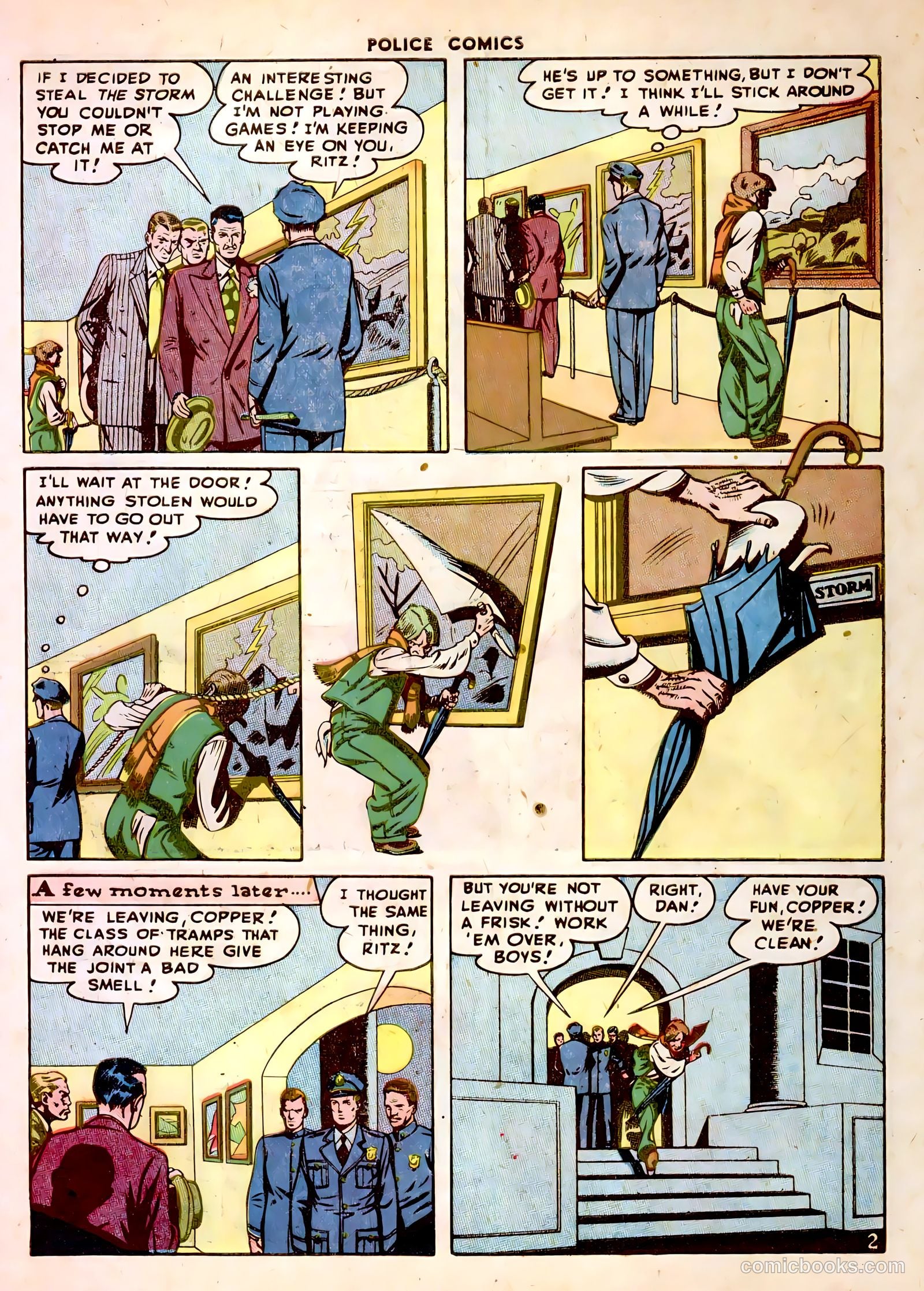 Police Comics #76 (1948) — page 43 of 52