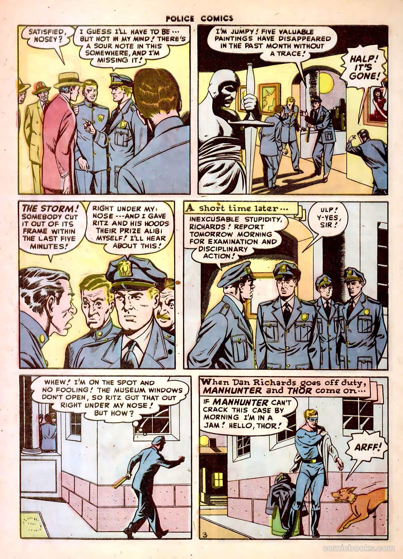 Police Comics #76 (1948) — page 44 of 52