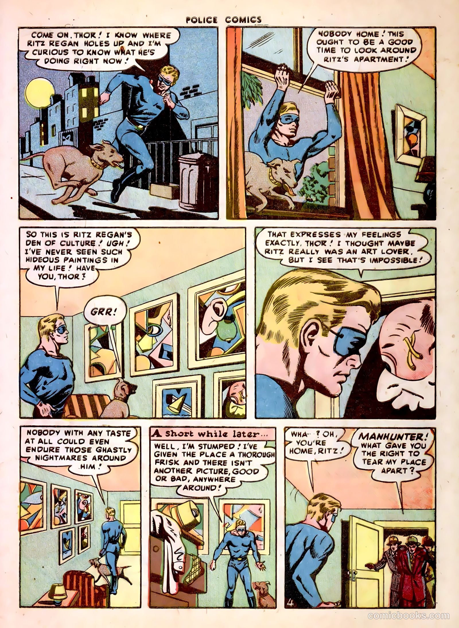 Police Comics #76 (1948) — page 45 of 52