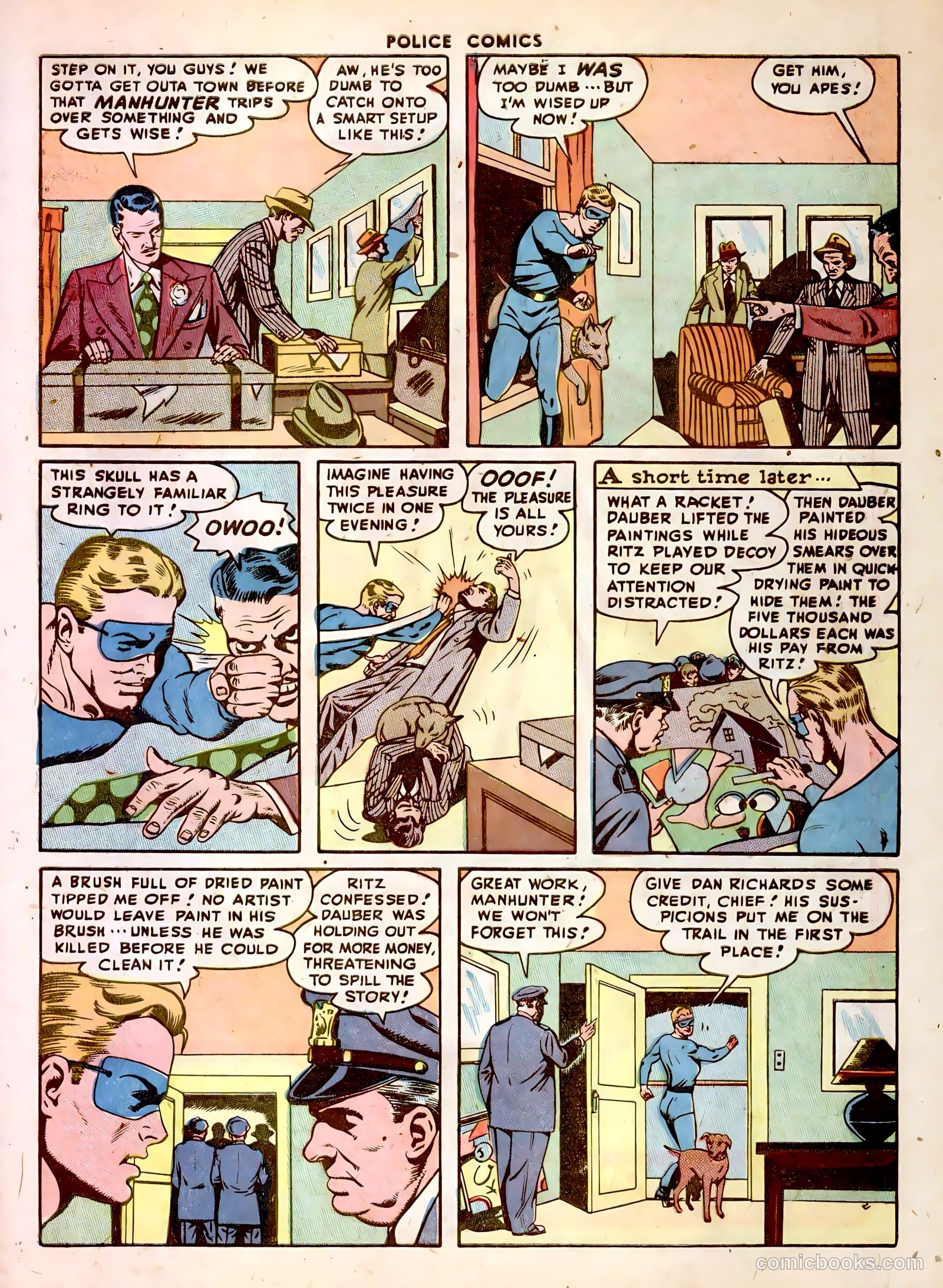 Police Comics #76 (1948) — page 49 of 52