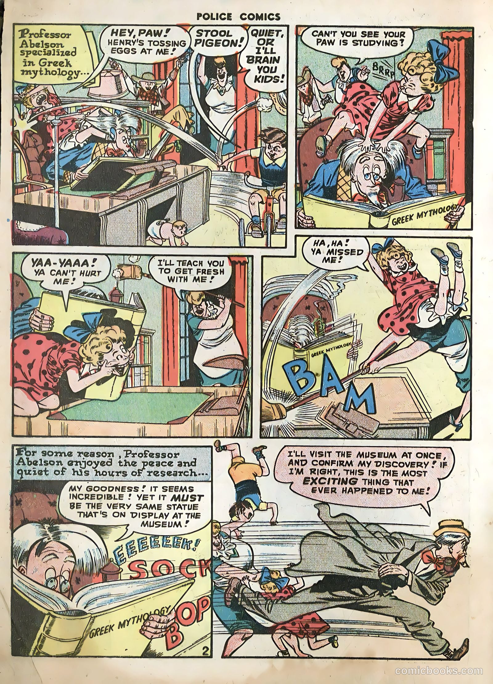 Police Comics #77 (1948) — page 4 of 52