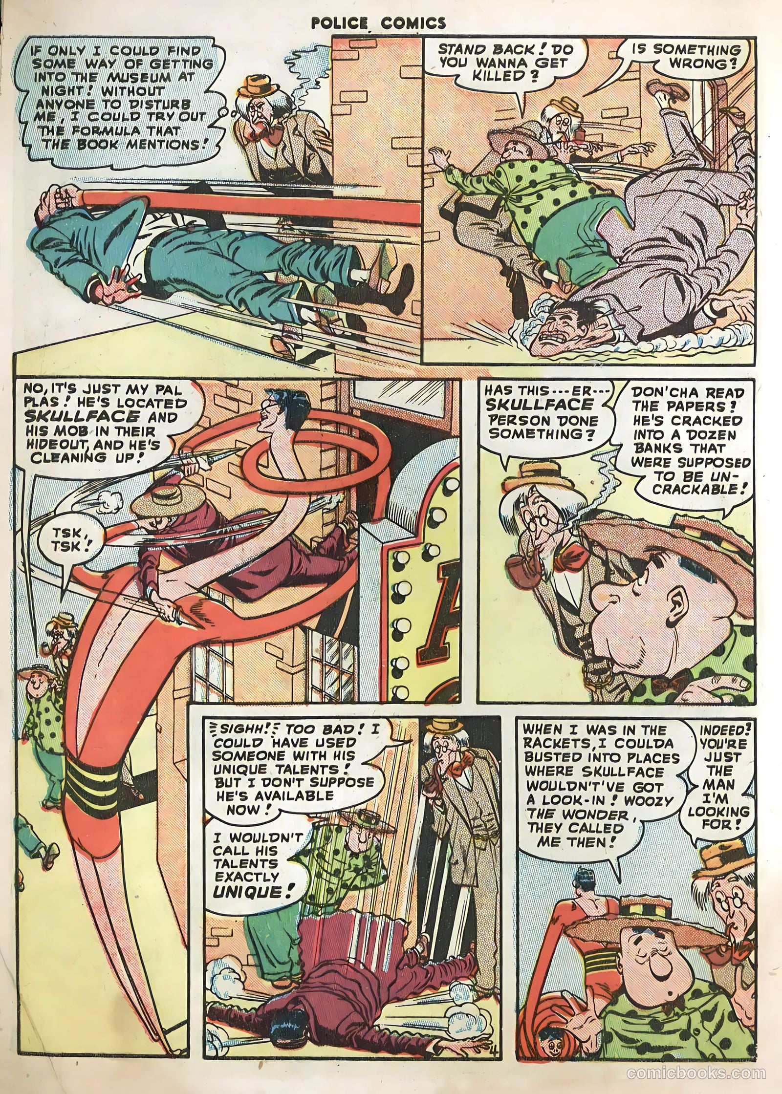 Police Comics #77 (1948) — page 6 of 52