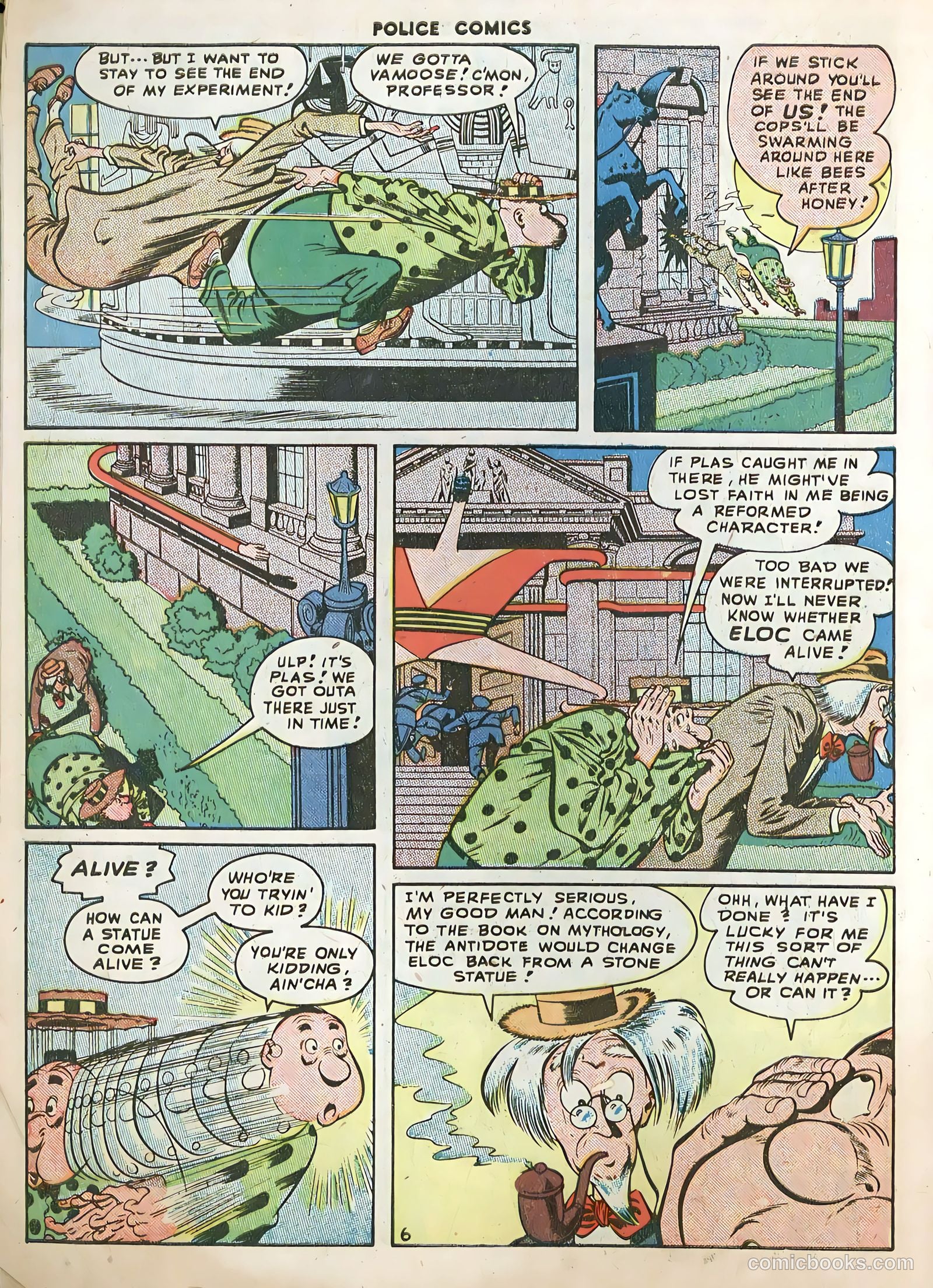 Police Comics #77 (1948) — page 8 of 52