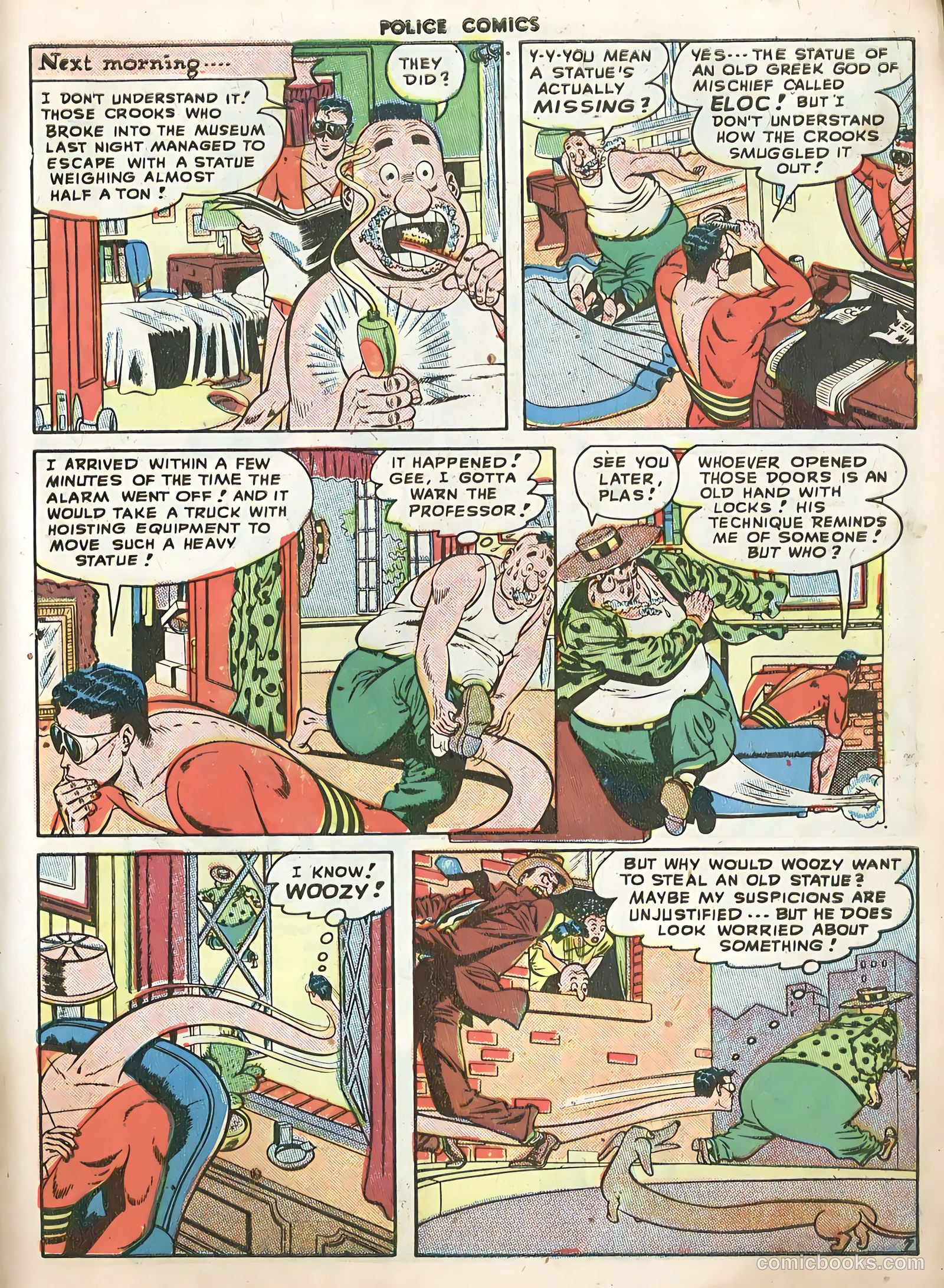 Police Comics #77 (1948) — page 9 of 52