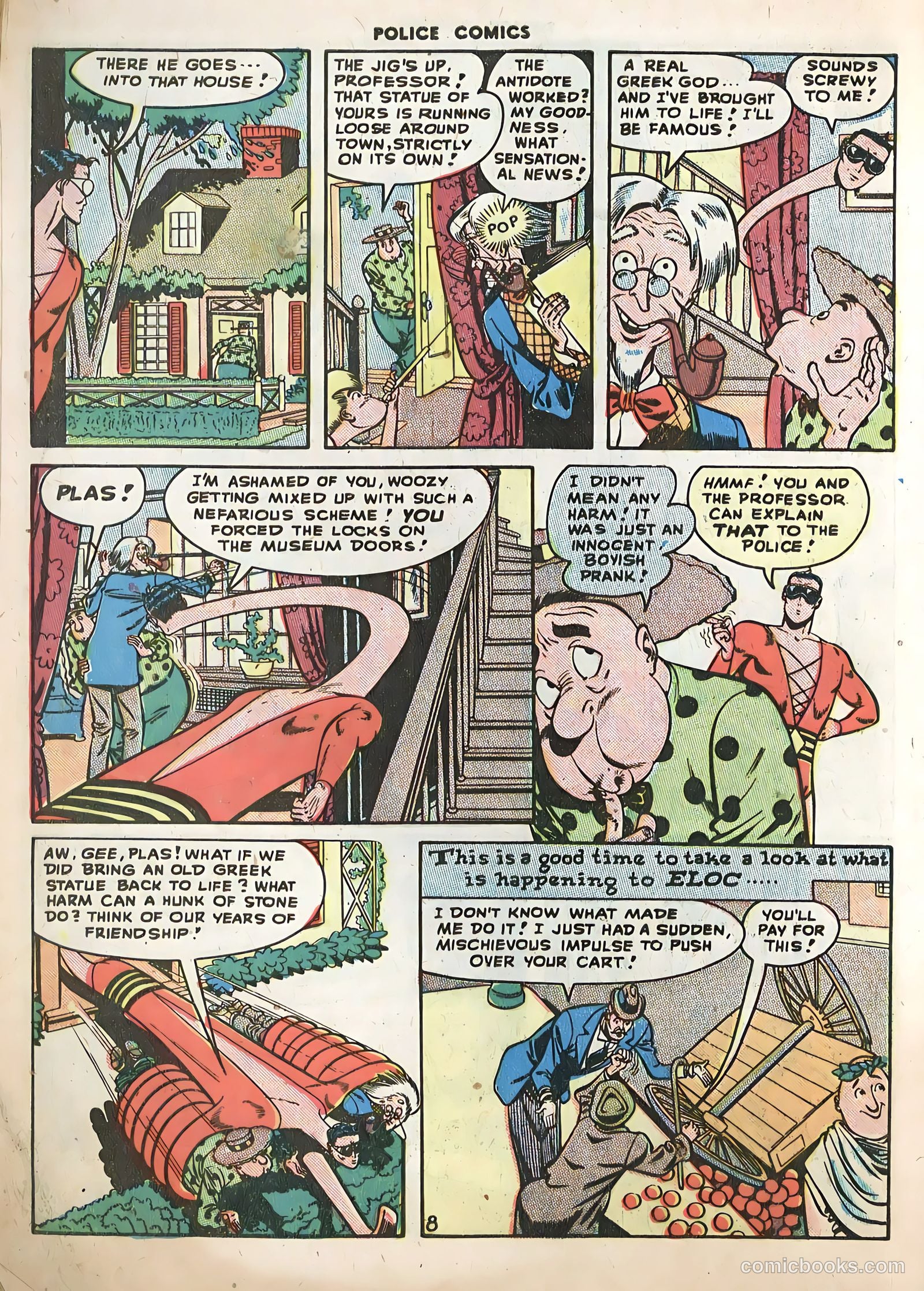 Police Comics #77 (1948) — page 10 of 52