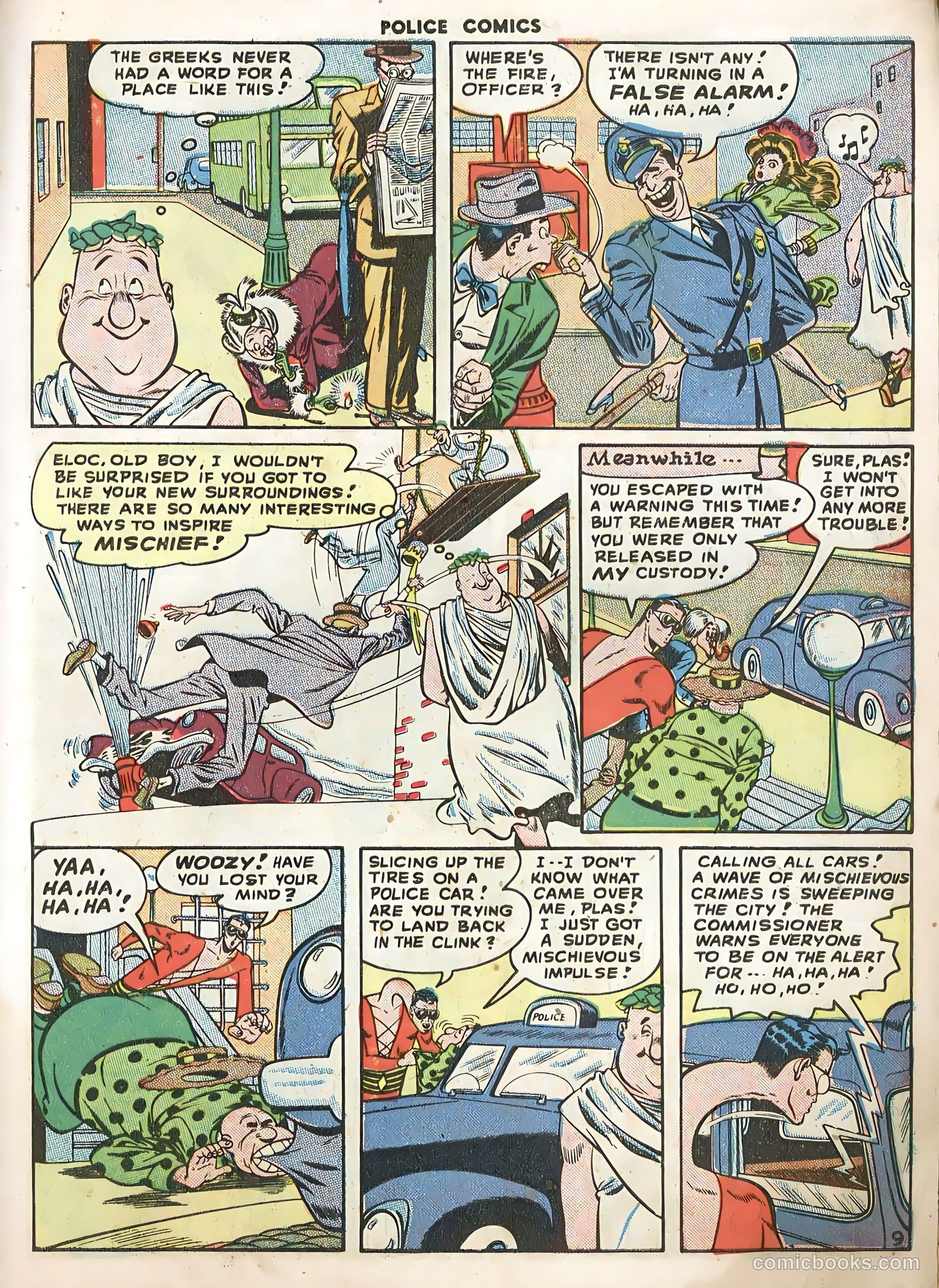 Police Comics #77 (1948) — page 11 of 52
