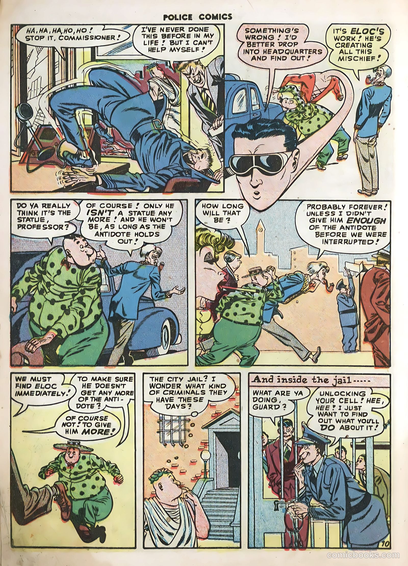 Police Comics #77 (1948) — page 12 of 52