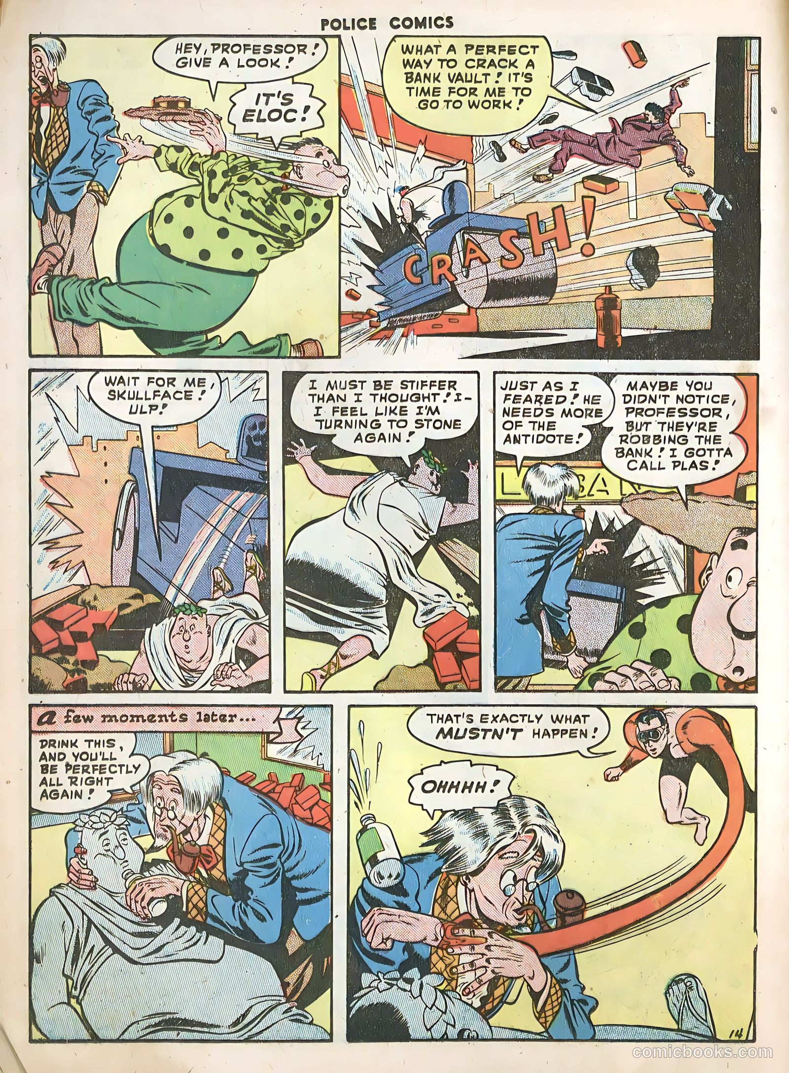 Police Comics #77 (1948) — page 16 of 52