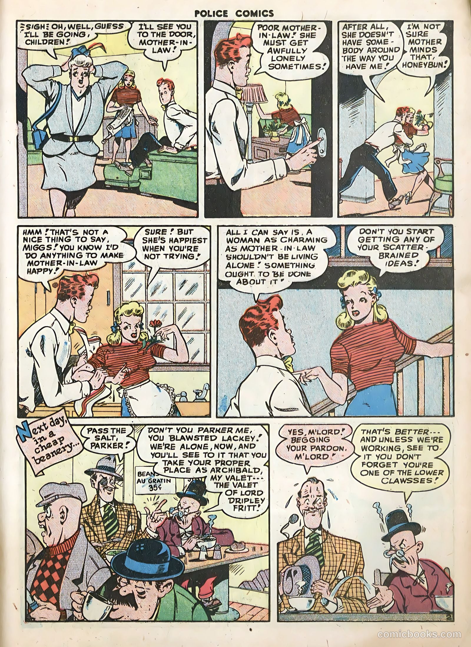 Police Comics #77 (1948) — page 19 of 52