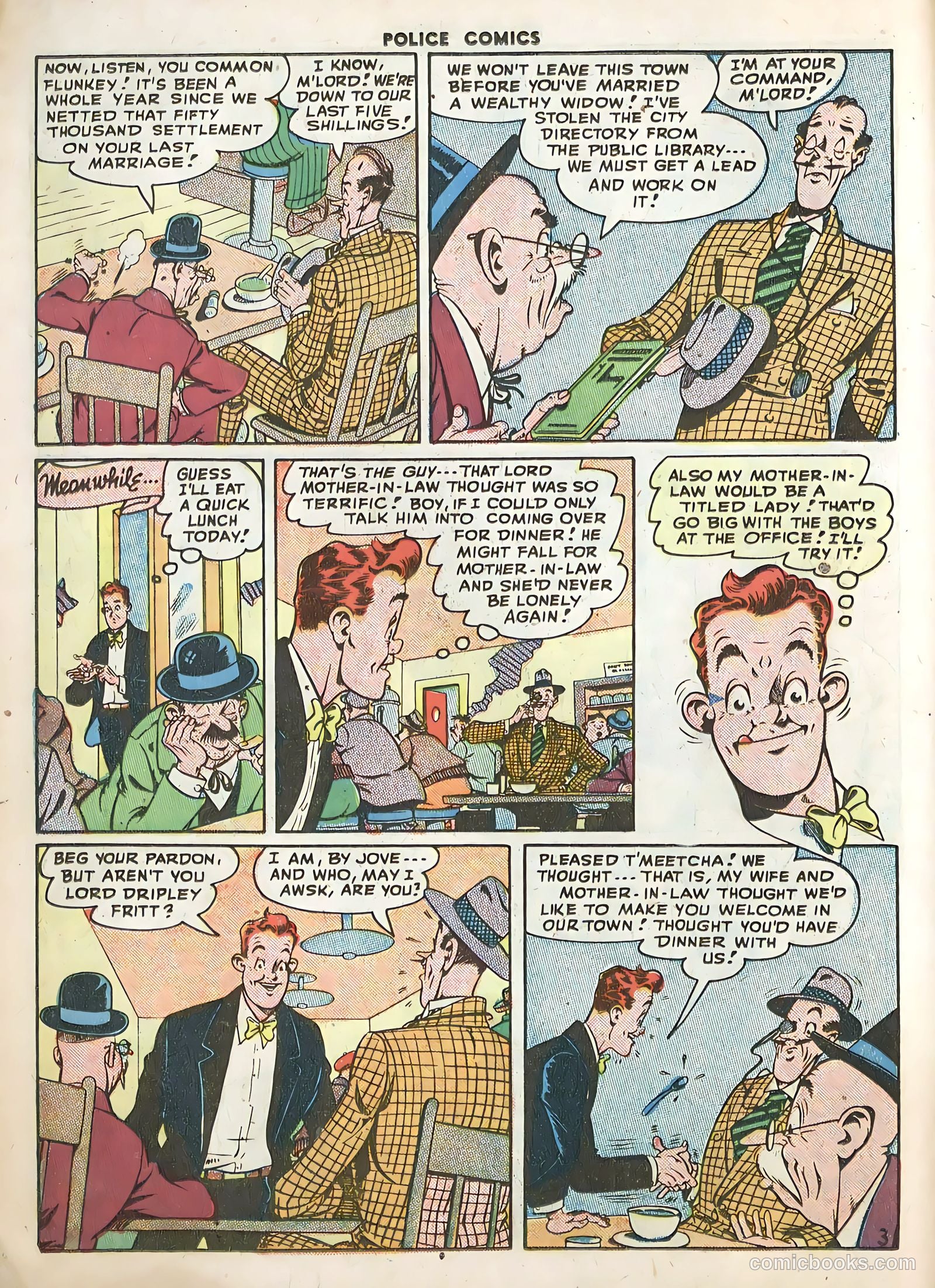 Police Comics #77 (1948) — page 20 of 52