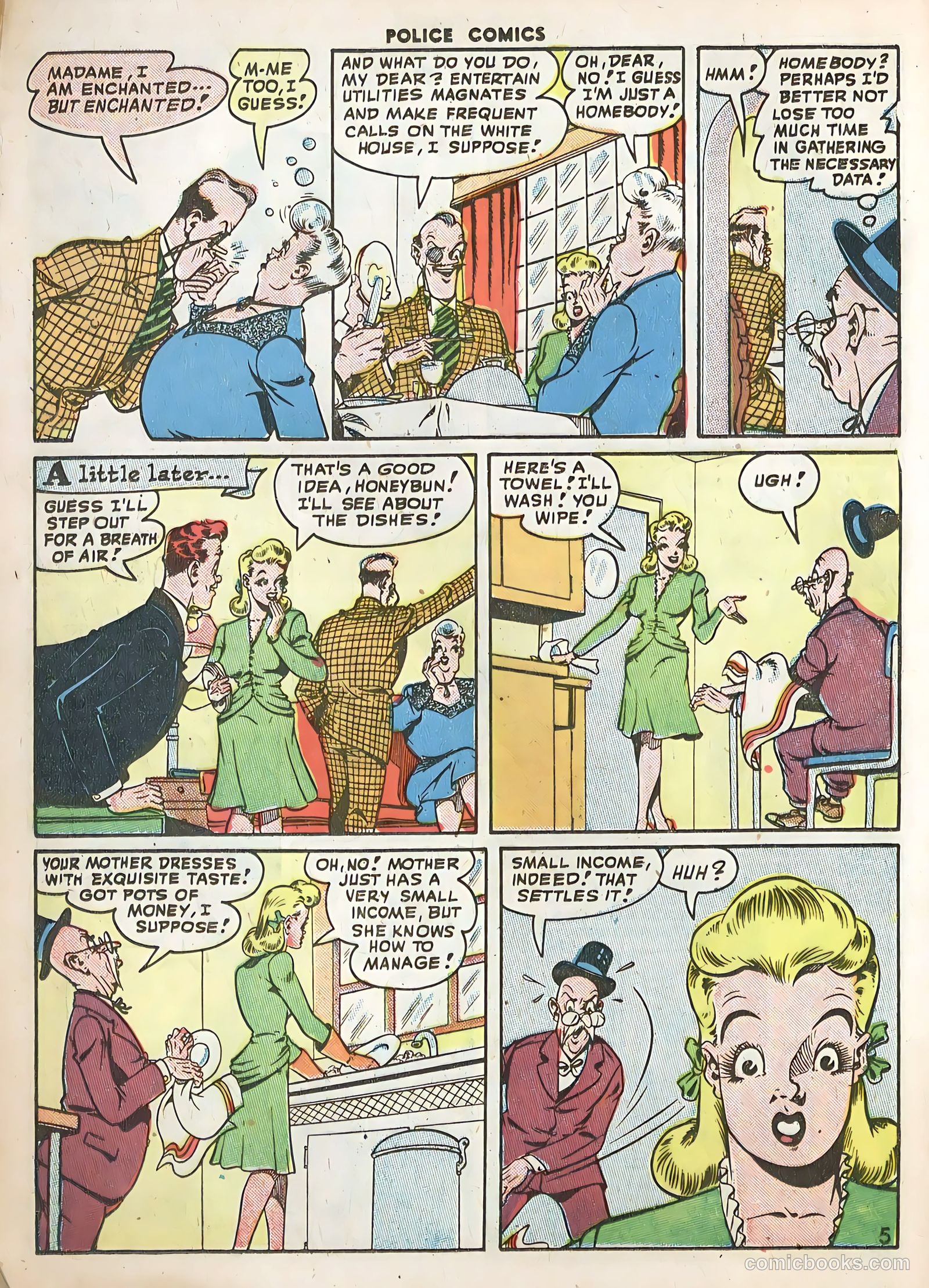 Police Comics #77 (1948) — page 22 of 52