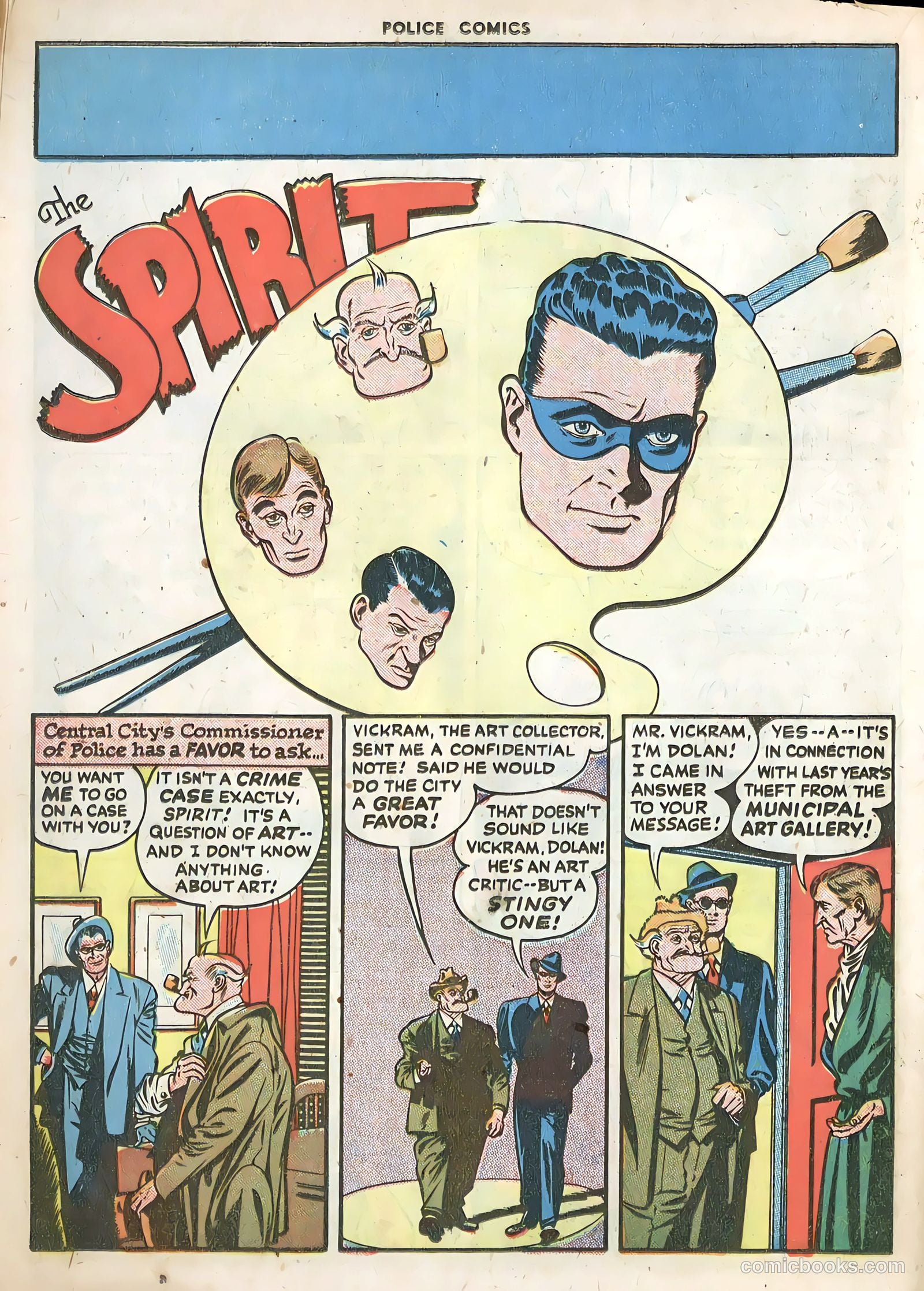 Police Comics #77 (1948) — page 26 of 52