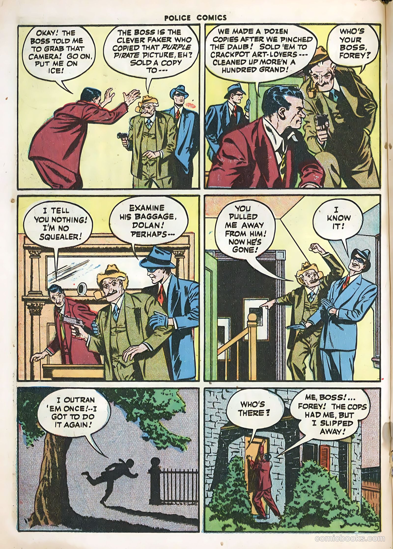 Police Comics #77 (1948) — page 30 of 52
