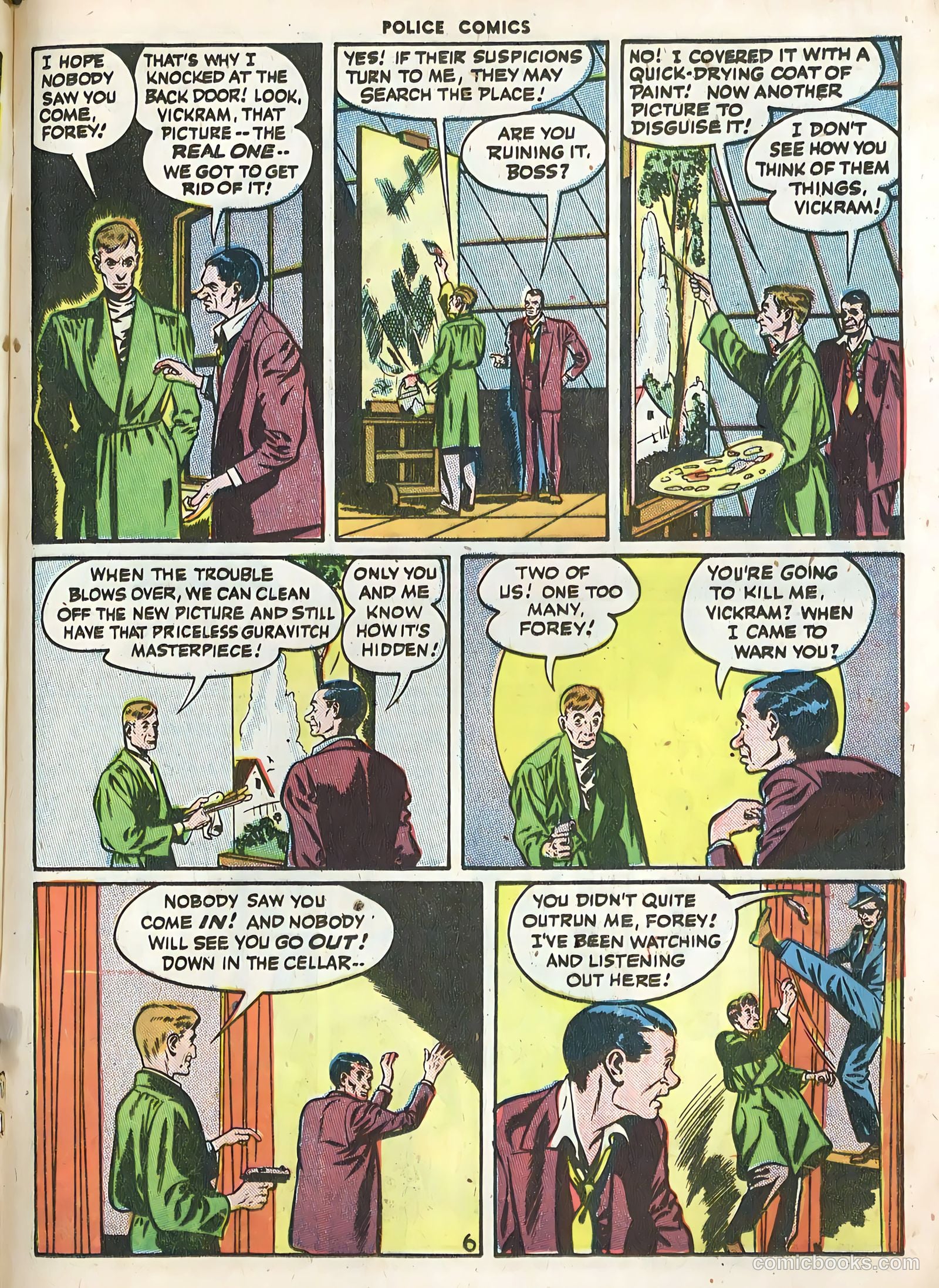 Police Comics #77 (1948) — page 31 of 52