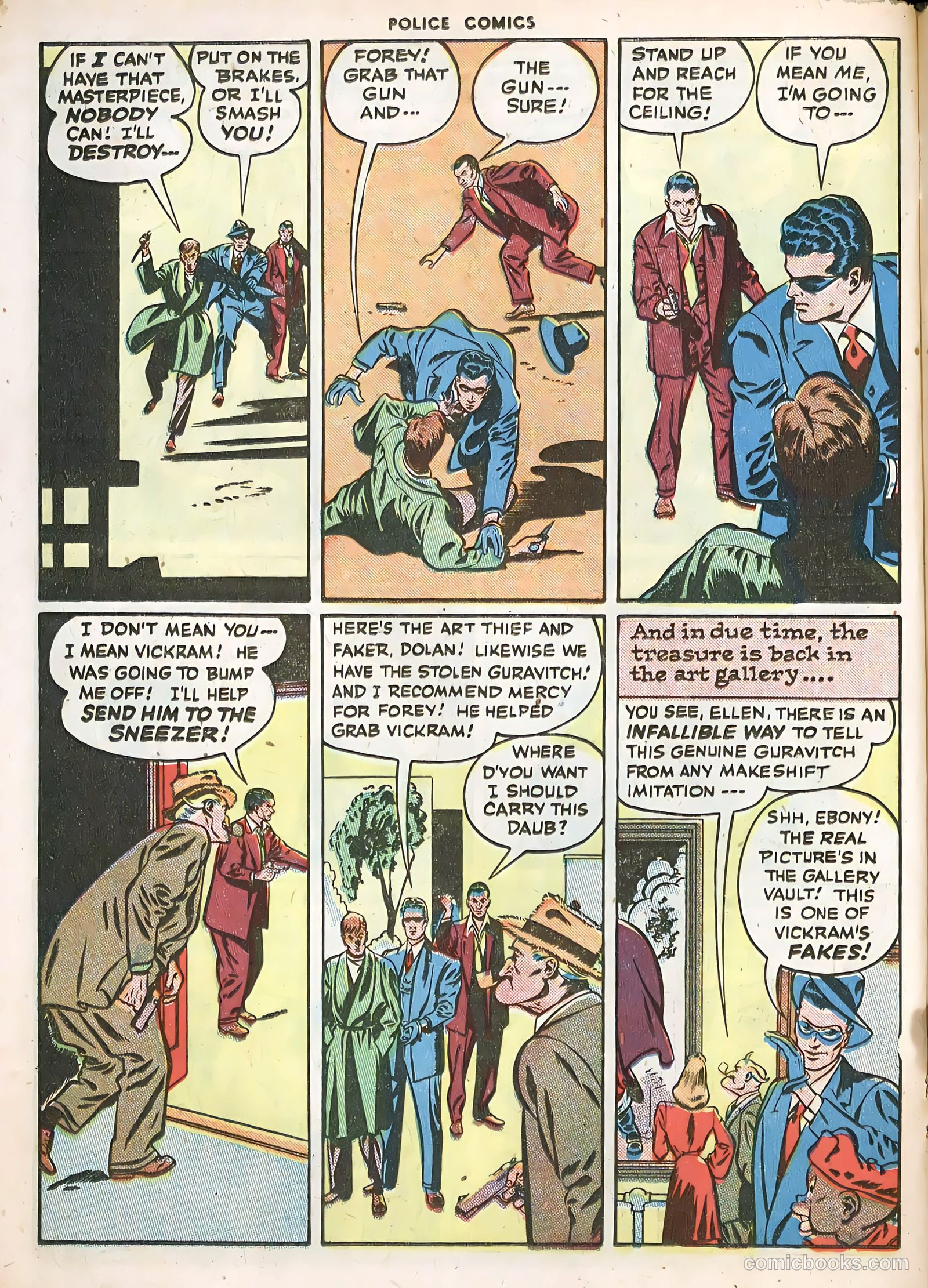 Police Comics #77 (1948) — page 32 of 52