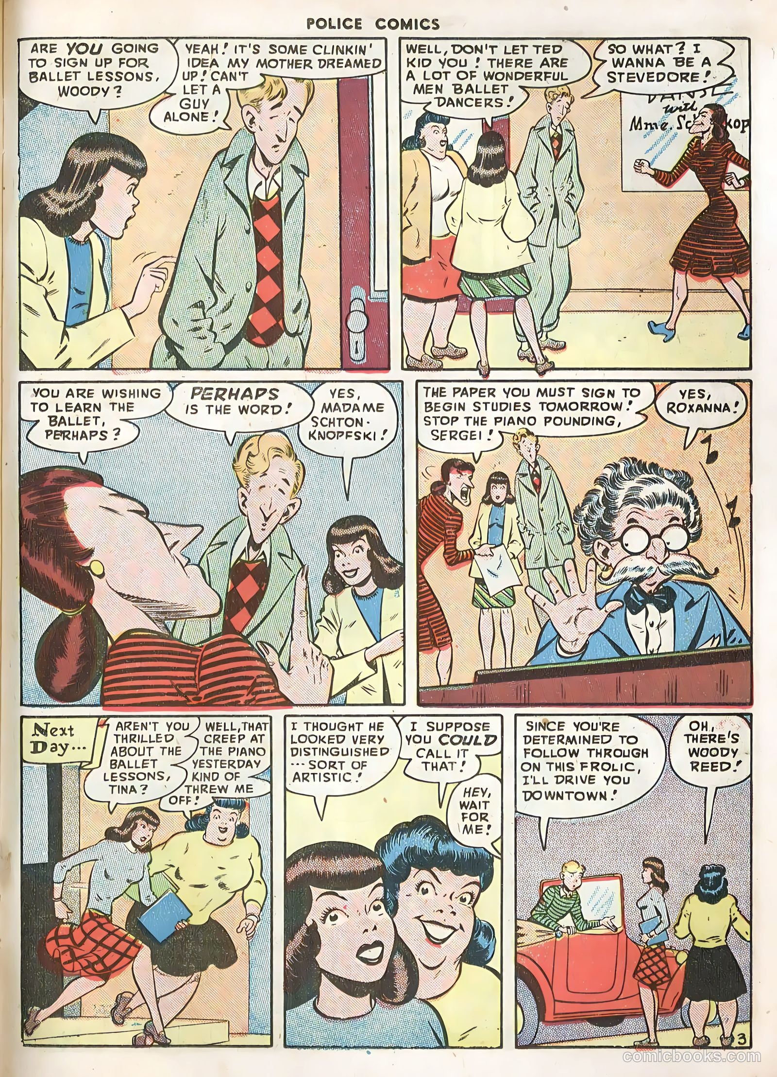Police Comics #77 (1948) — page 35 of 52