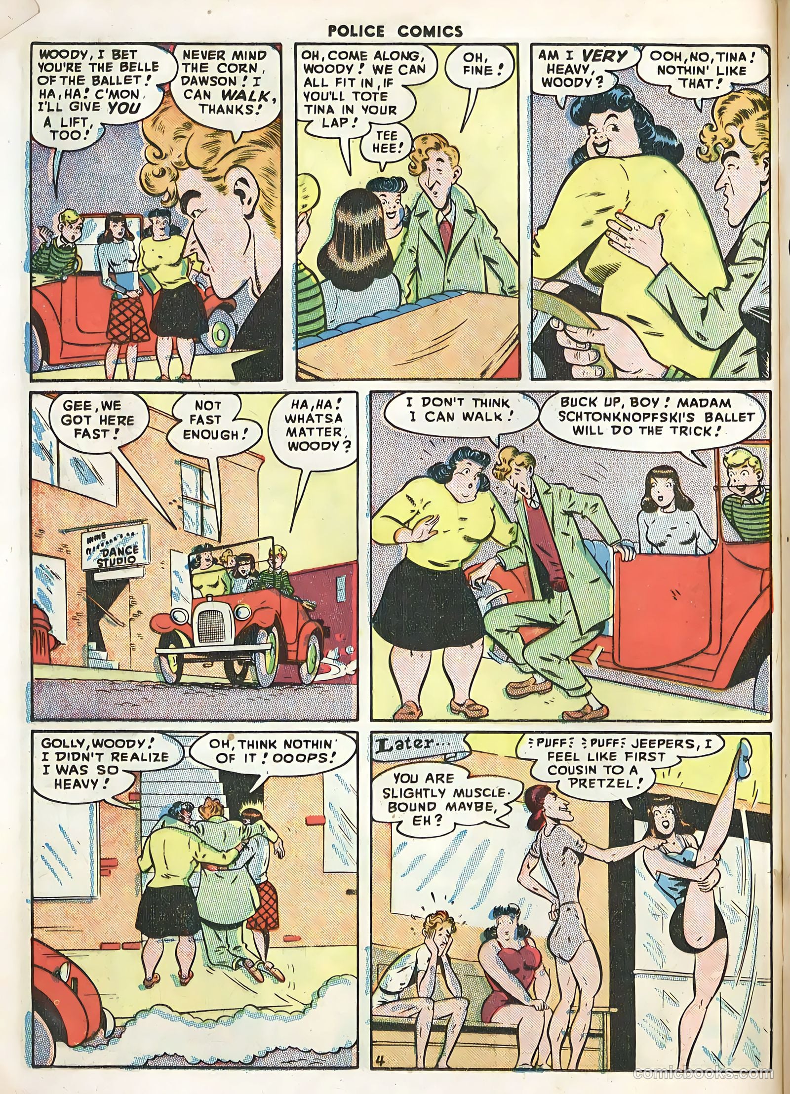 Police Comics #77 (1948) — page 36 of 52