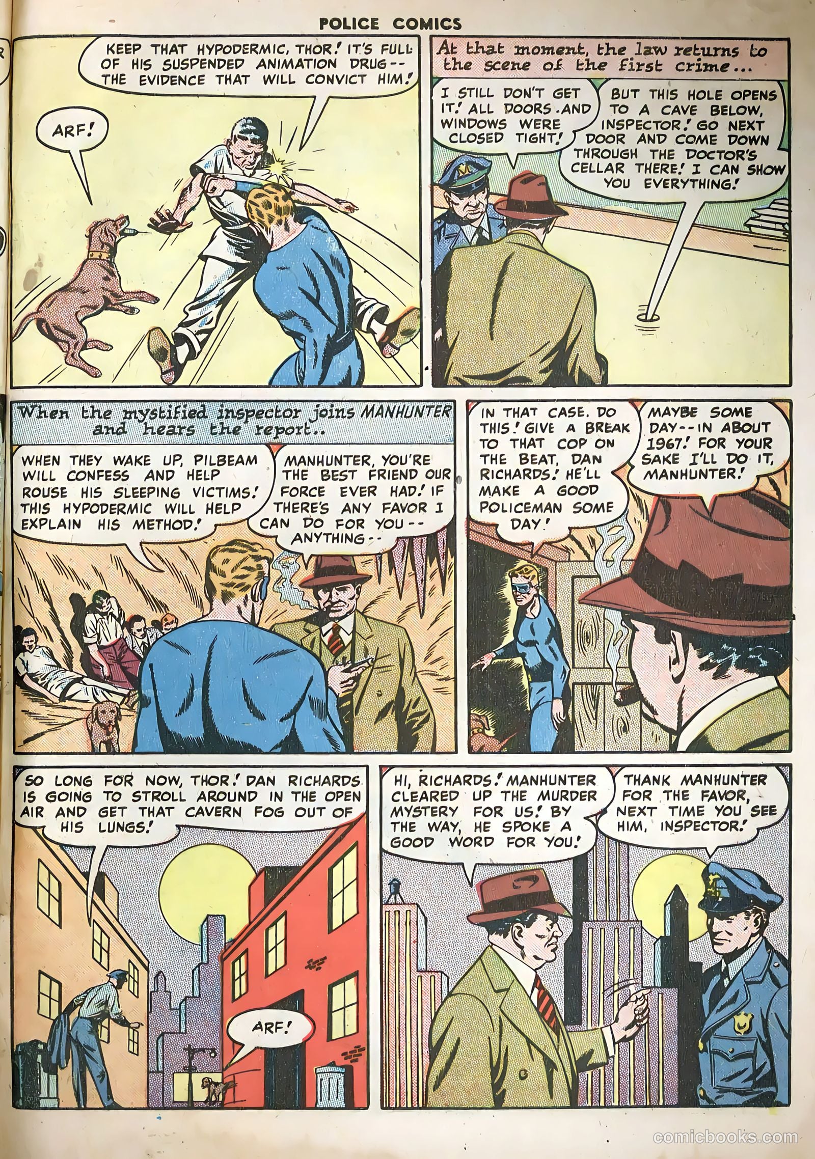Police Comics #77 (1948) — page 49 of 52