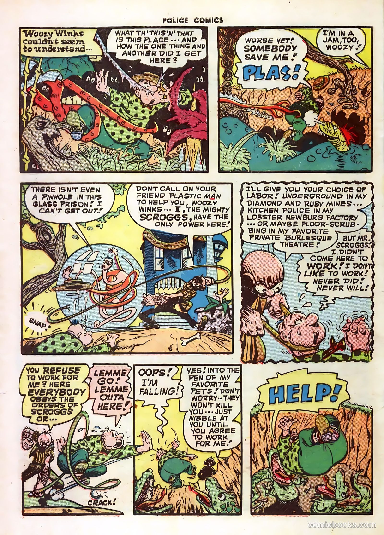 Police Comics #78 (1948) — page 4 of 52