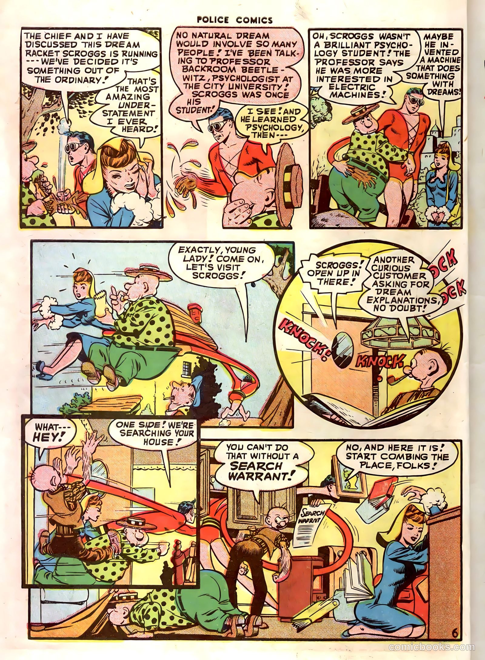 Police Comics #78 (1948) — page 8 of 52