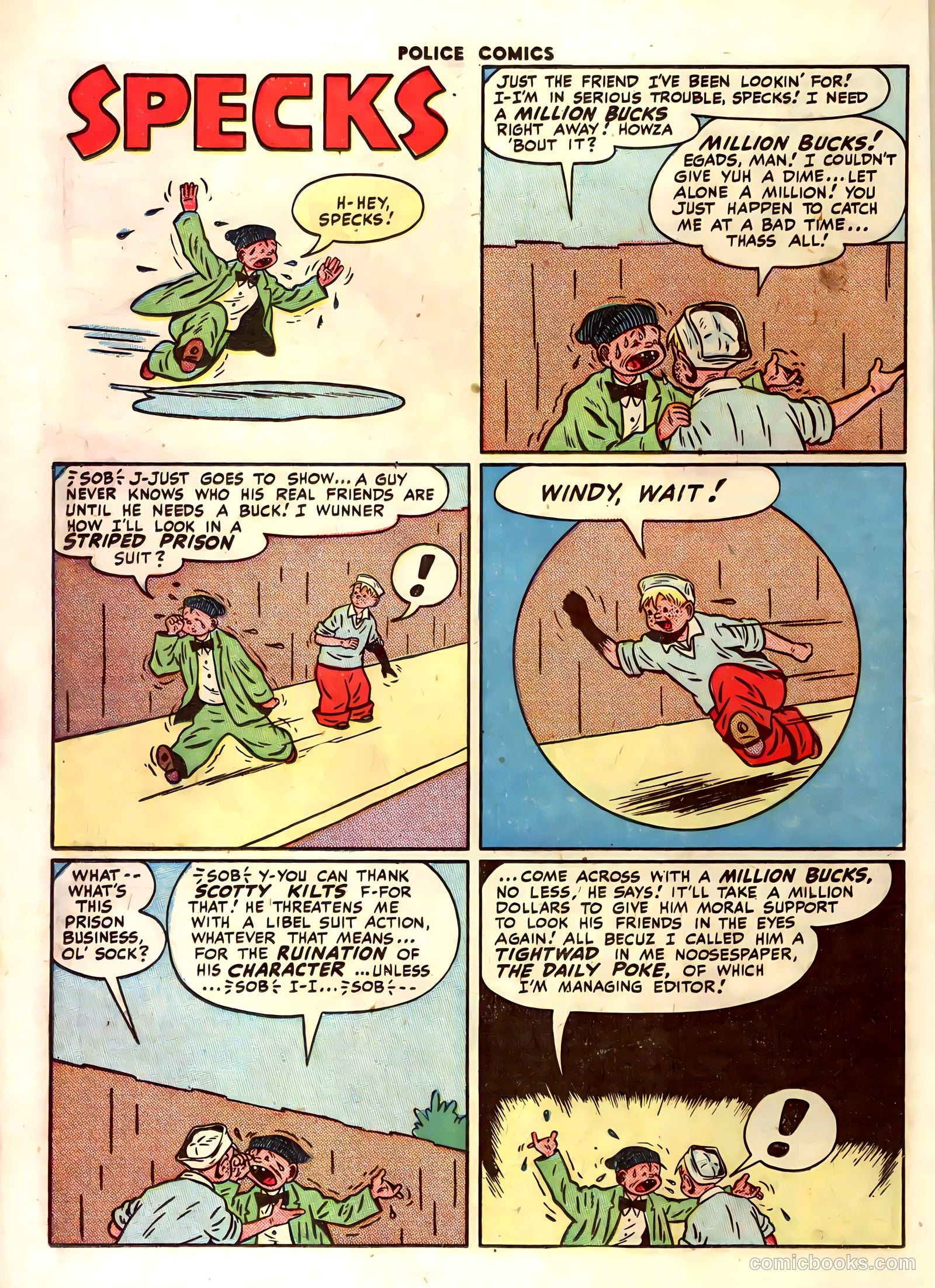Police Comics #78 (1948) — page 18 of 52
