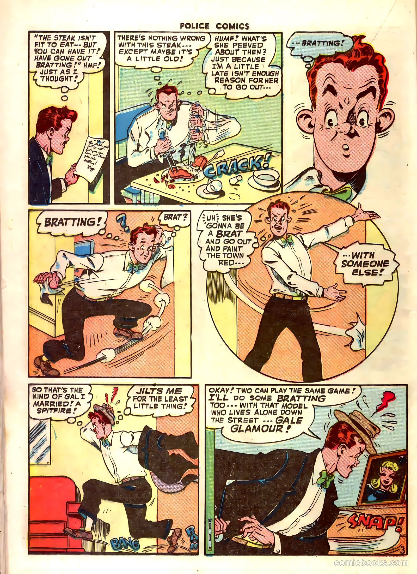 Police Comics #78 (1948) — page 22 of 52