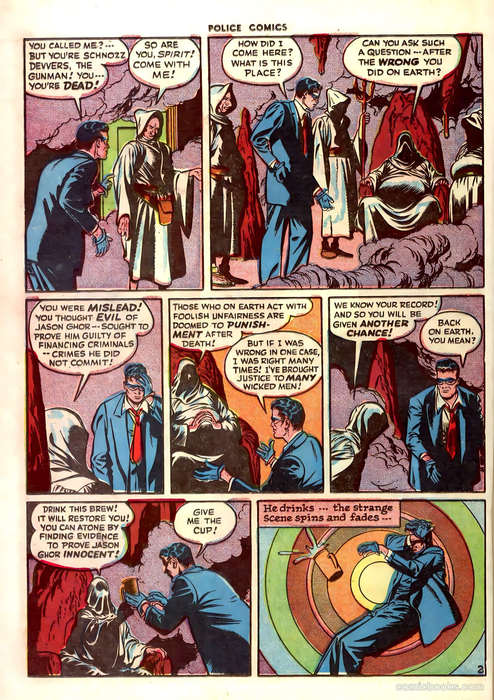 Police Comics #78 (1948) — page 34 of 52