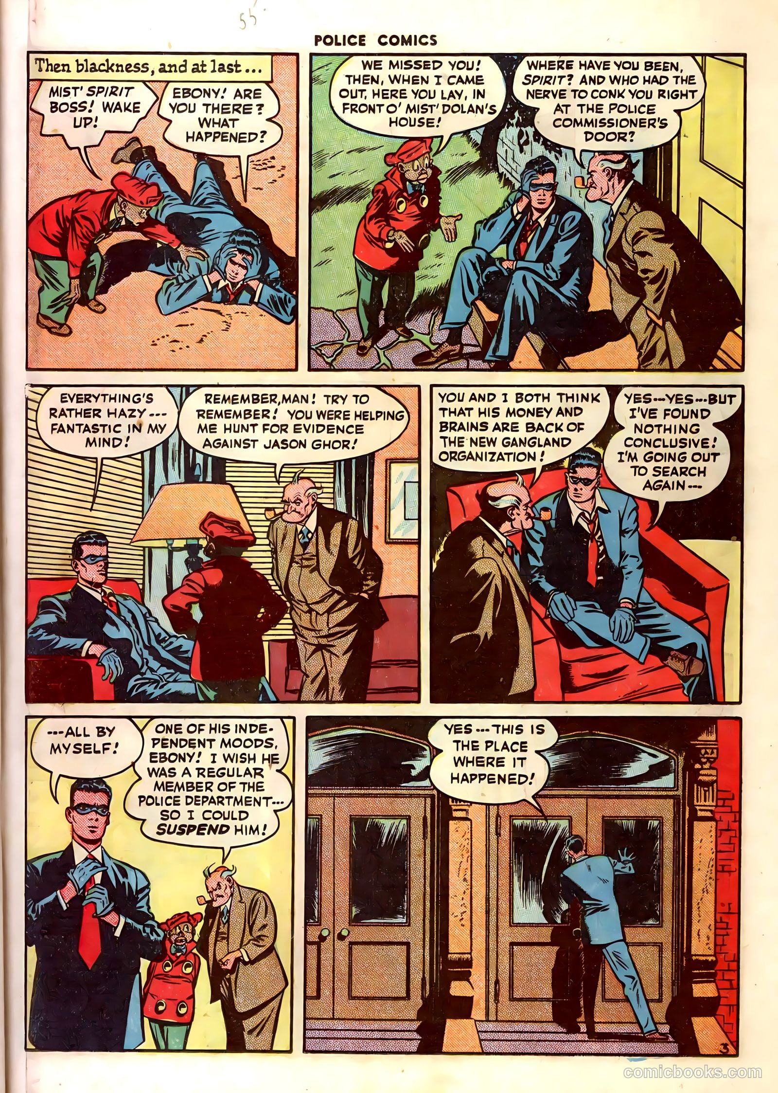 Police Comics #78 (1948) — page 35 of 52