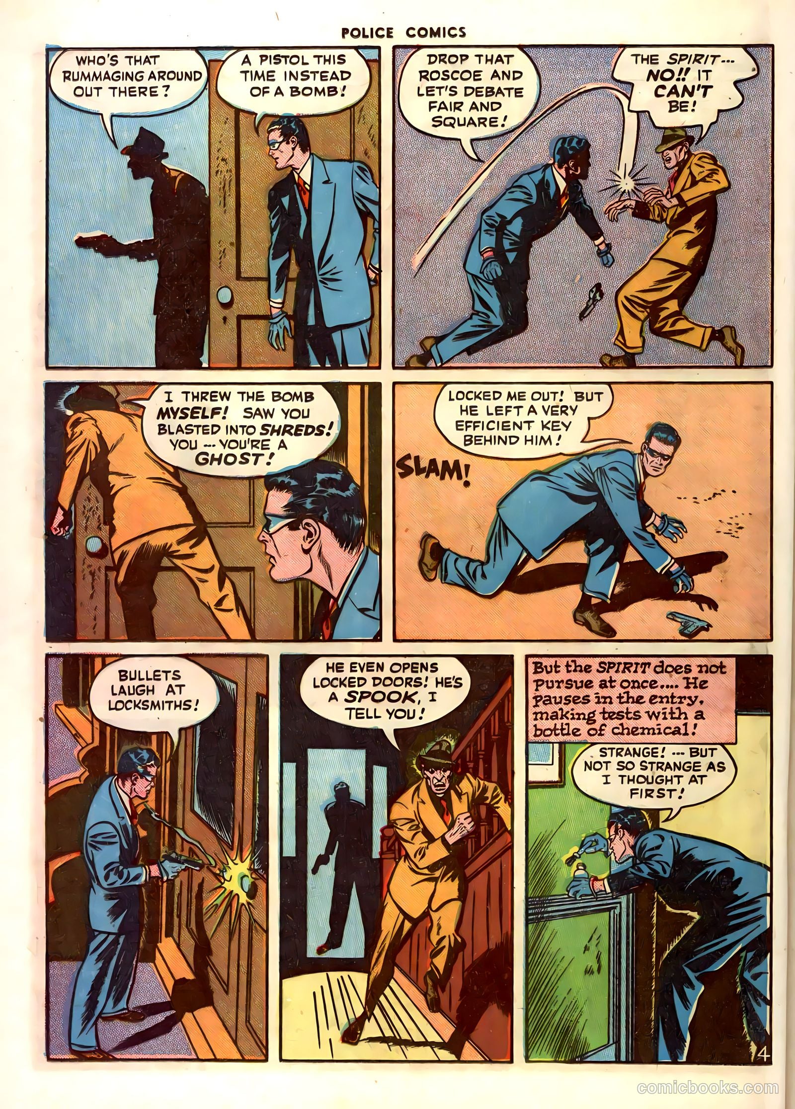 Police Comics #78 (1948) — page 36 of 52