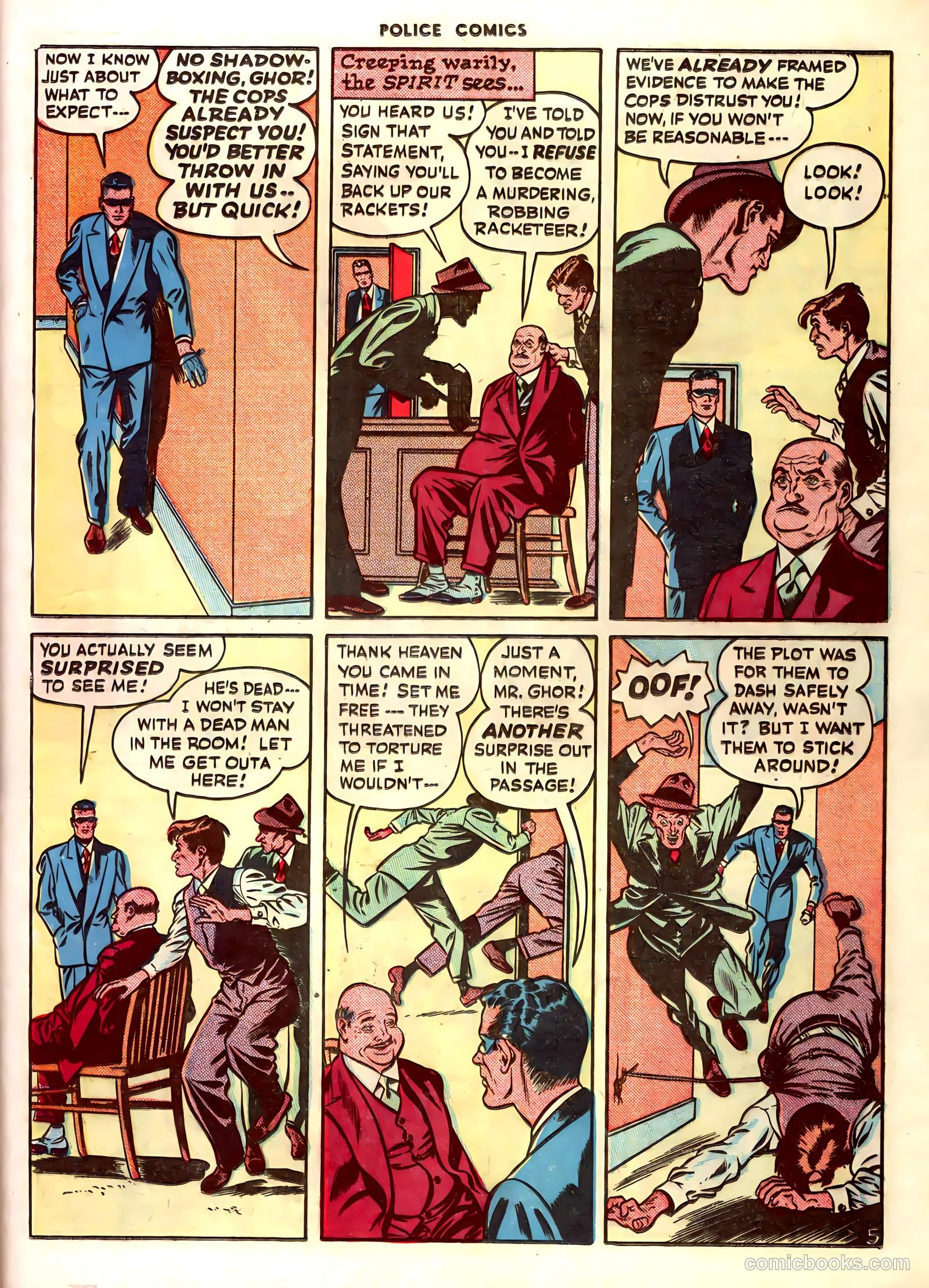 Police Comics #78 (1948) — page 37 of 52