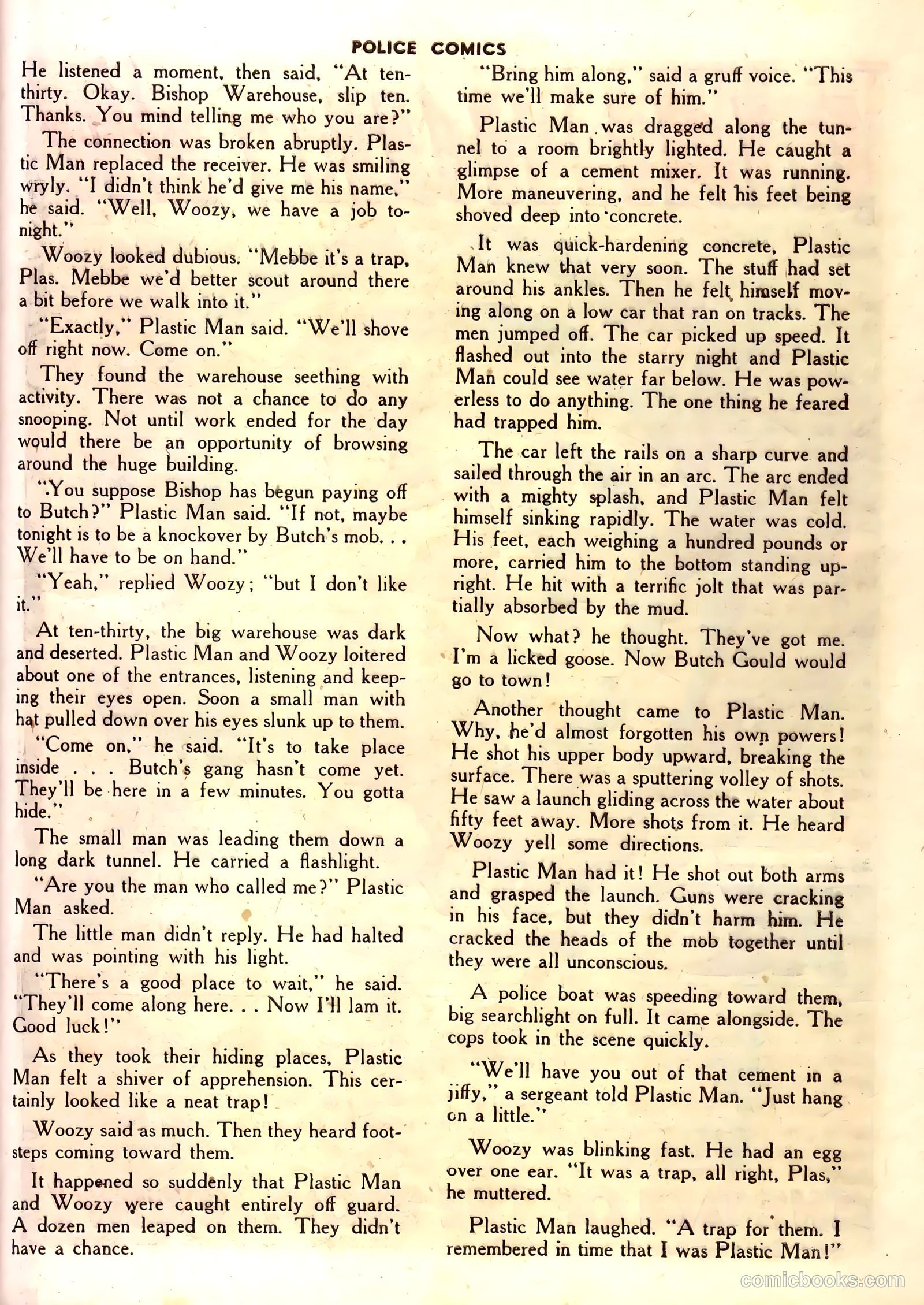 Police Comics #78 (1948) — page 41 of 52