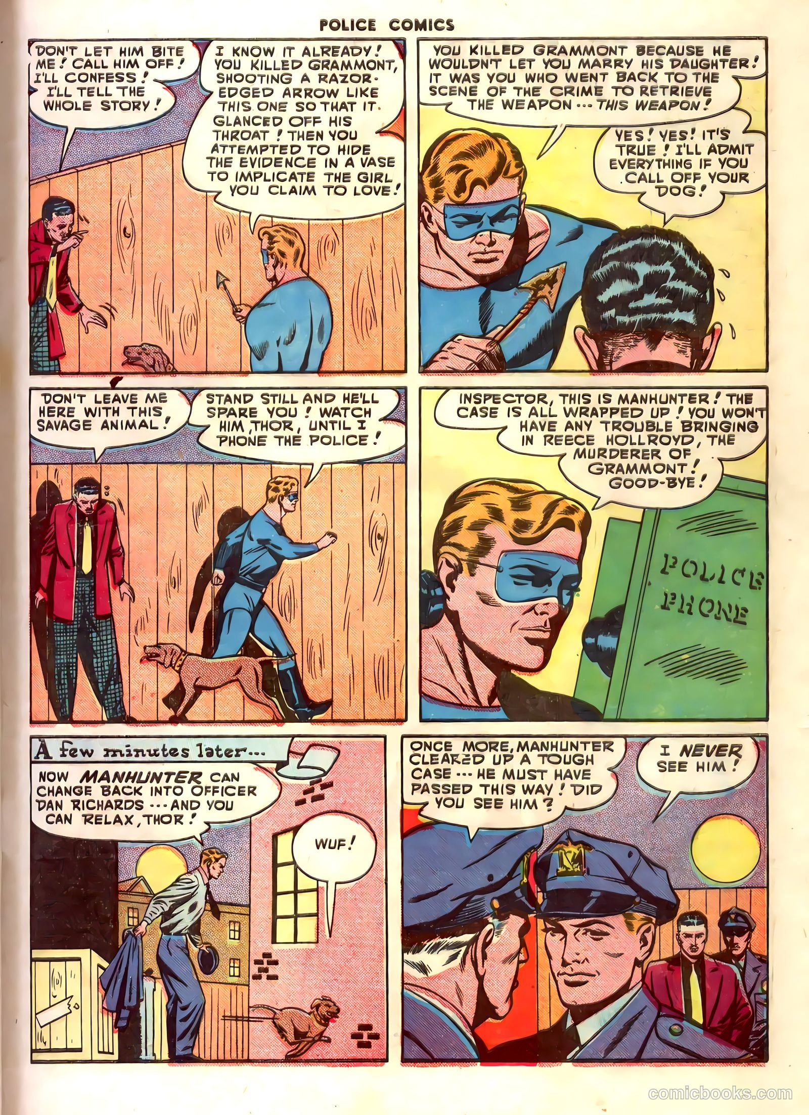 Police Comics #78 (1948) — page 49 of 52