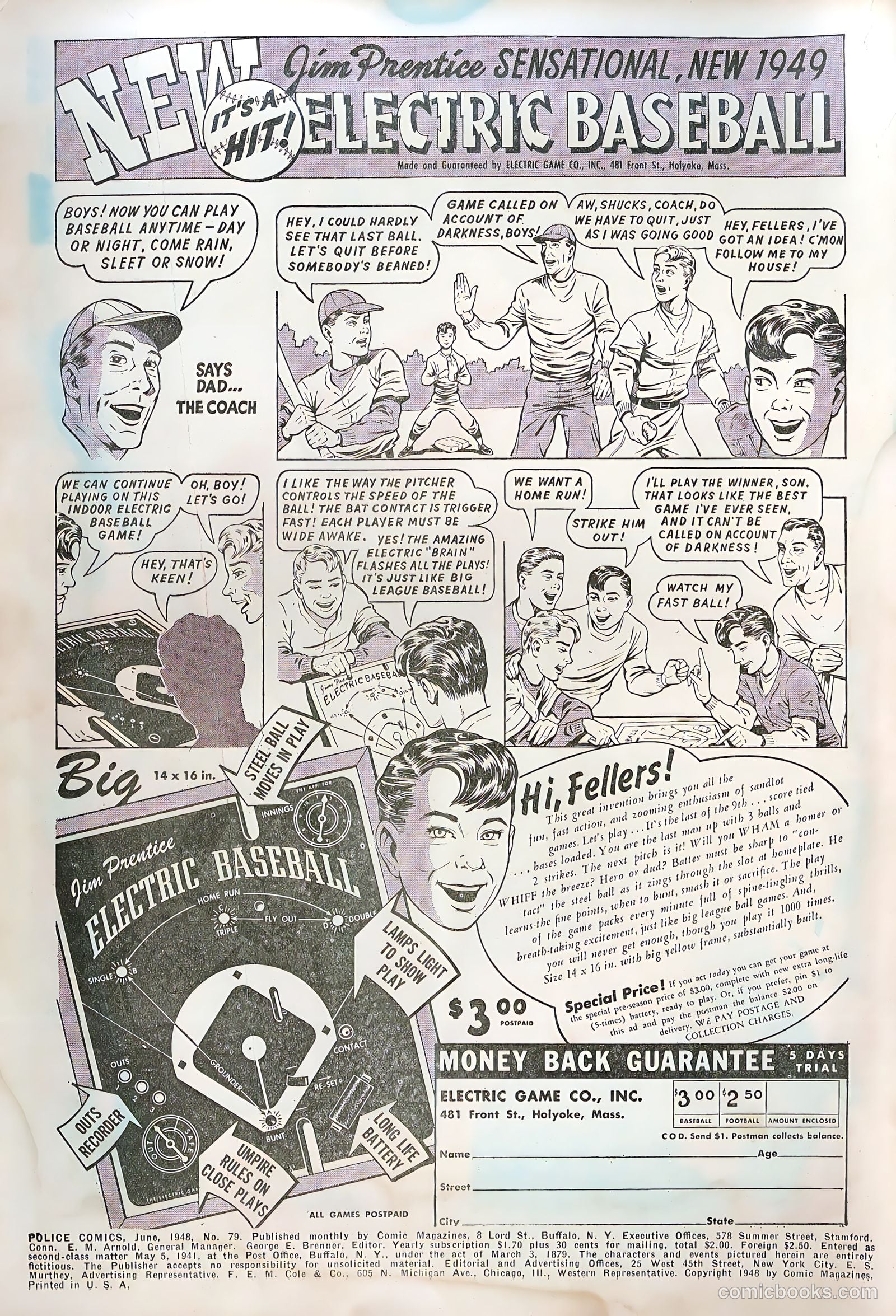 Police Comics #79 (1948) — page 2 of 52