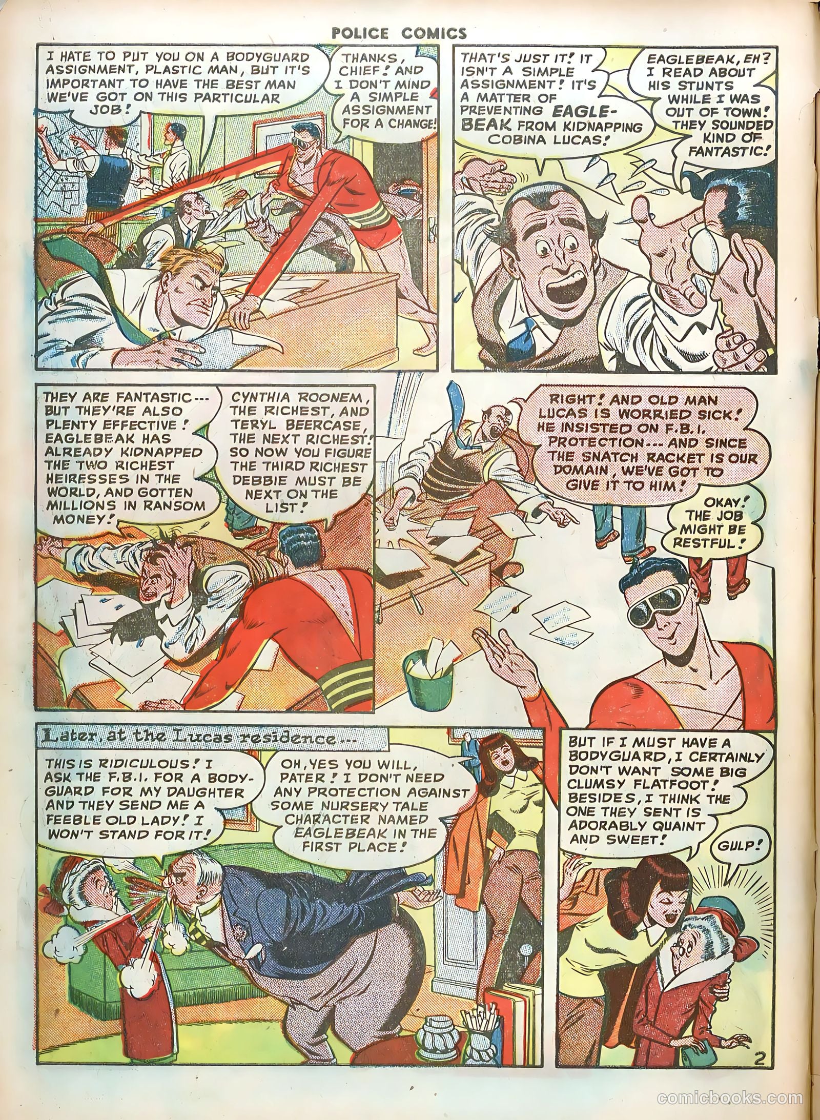 Police Comics #79 (1948) — page 4 of 52