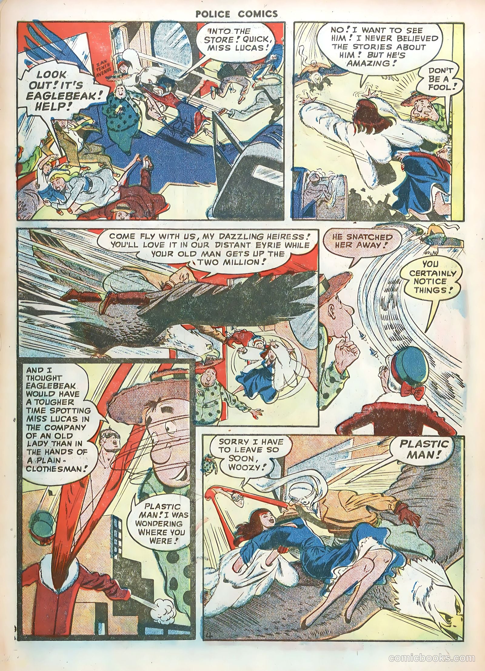 Police Comics #79 (1948) — page 6 of 52