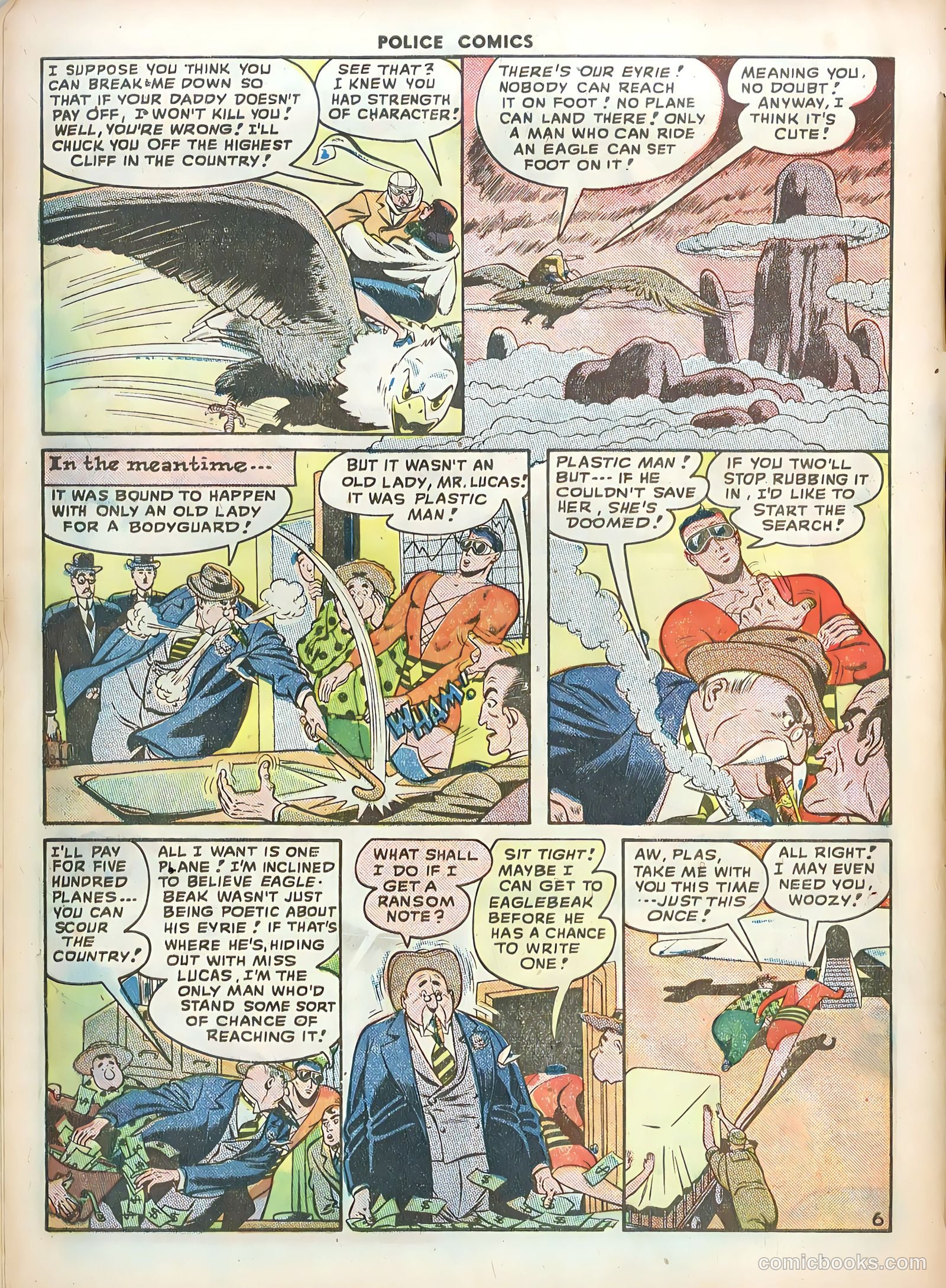 Police Comics #79 (1948) — page 8 of 52
