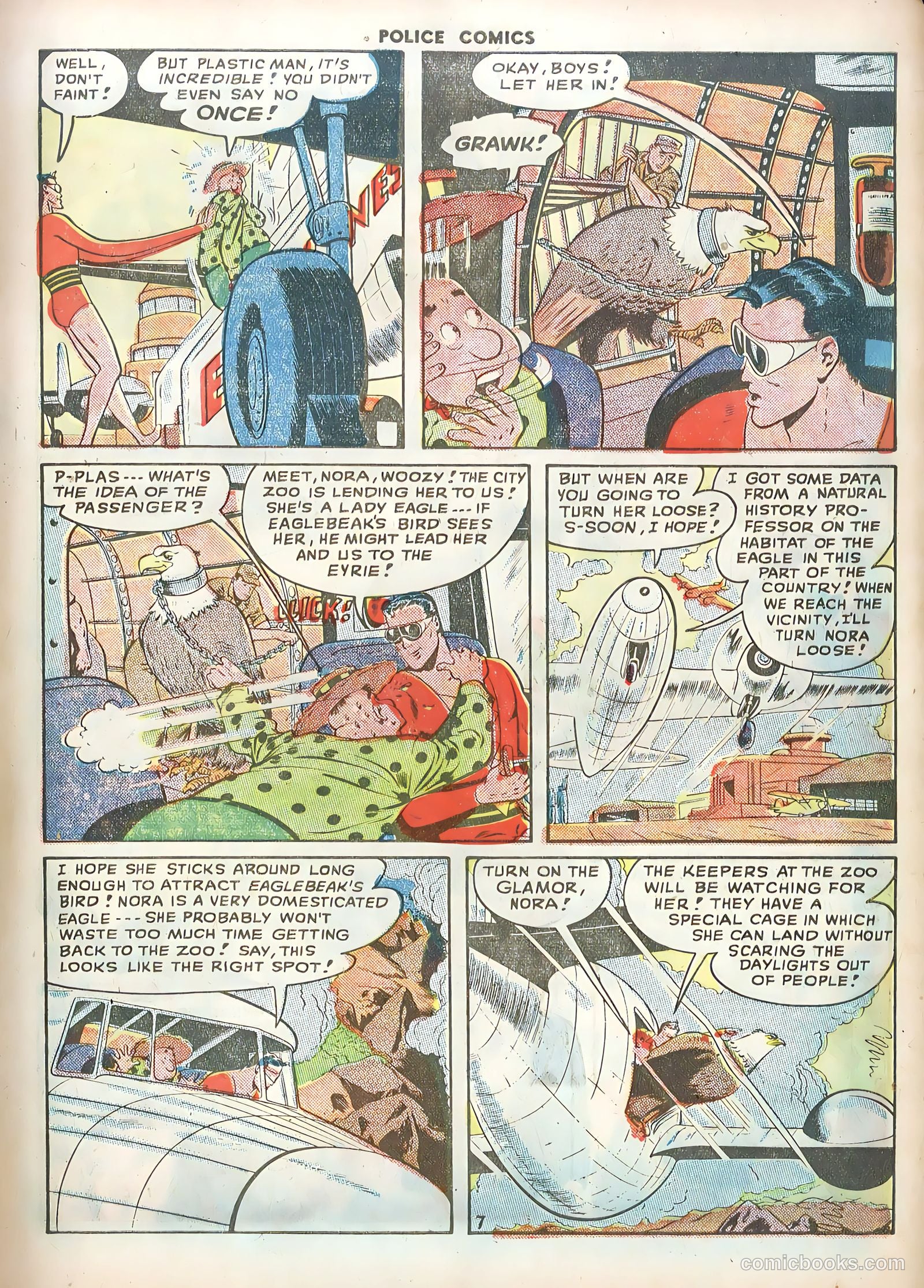 Police Comics #79 (1948) — page 9 of 52