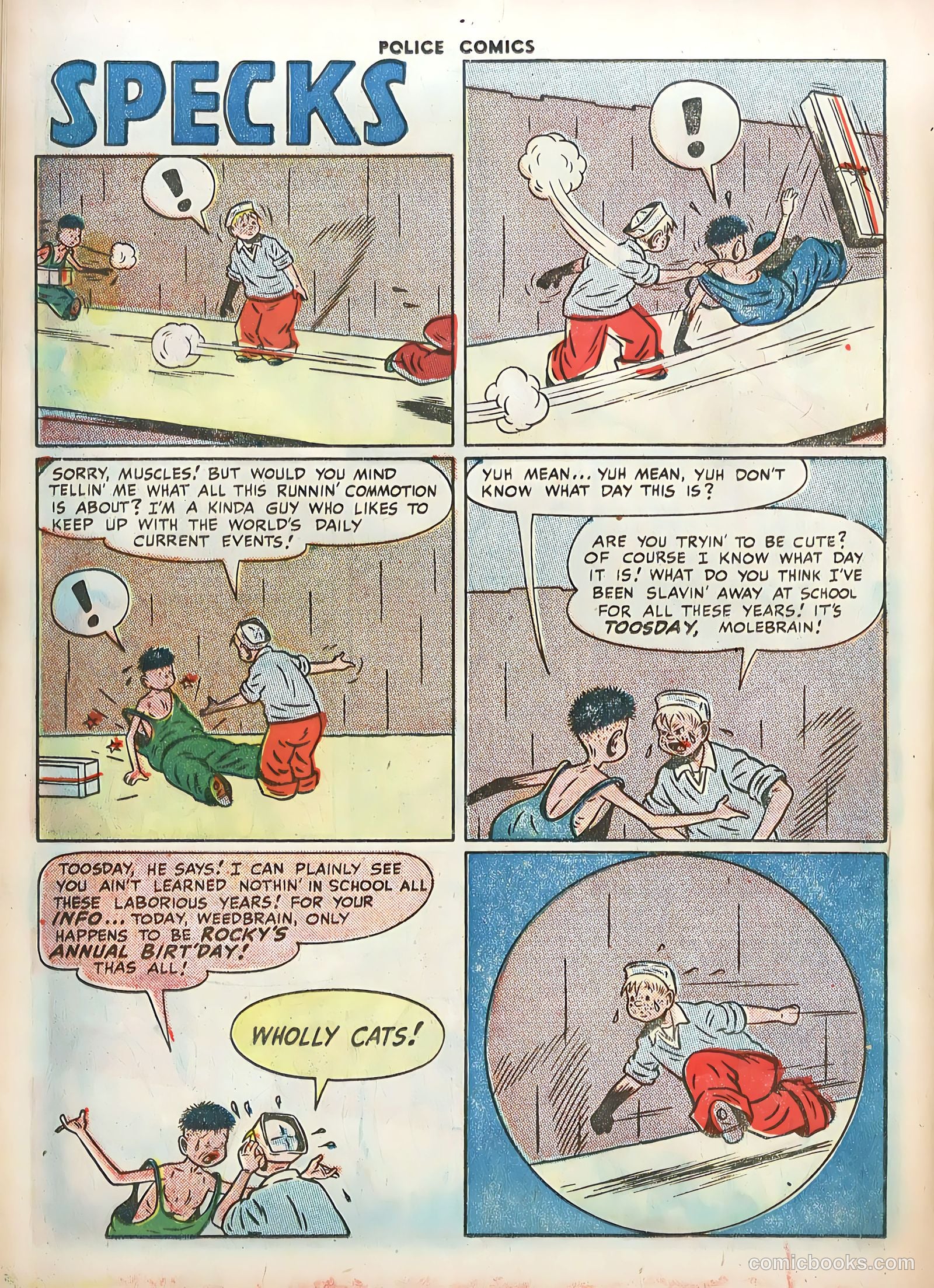 Police Comics #79 (1948) — page 18 of 52