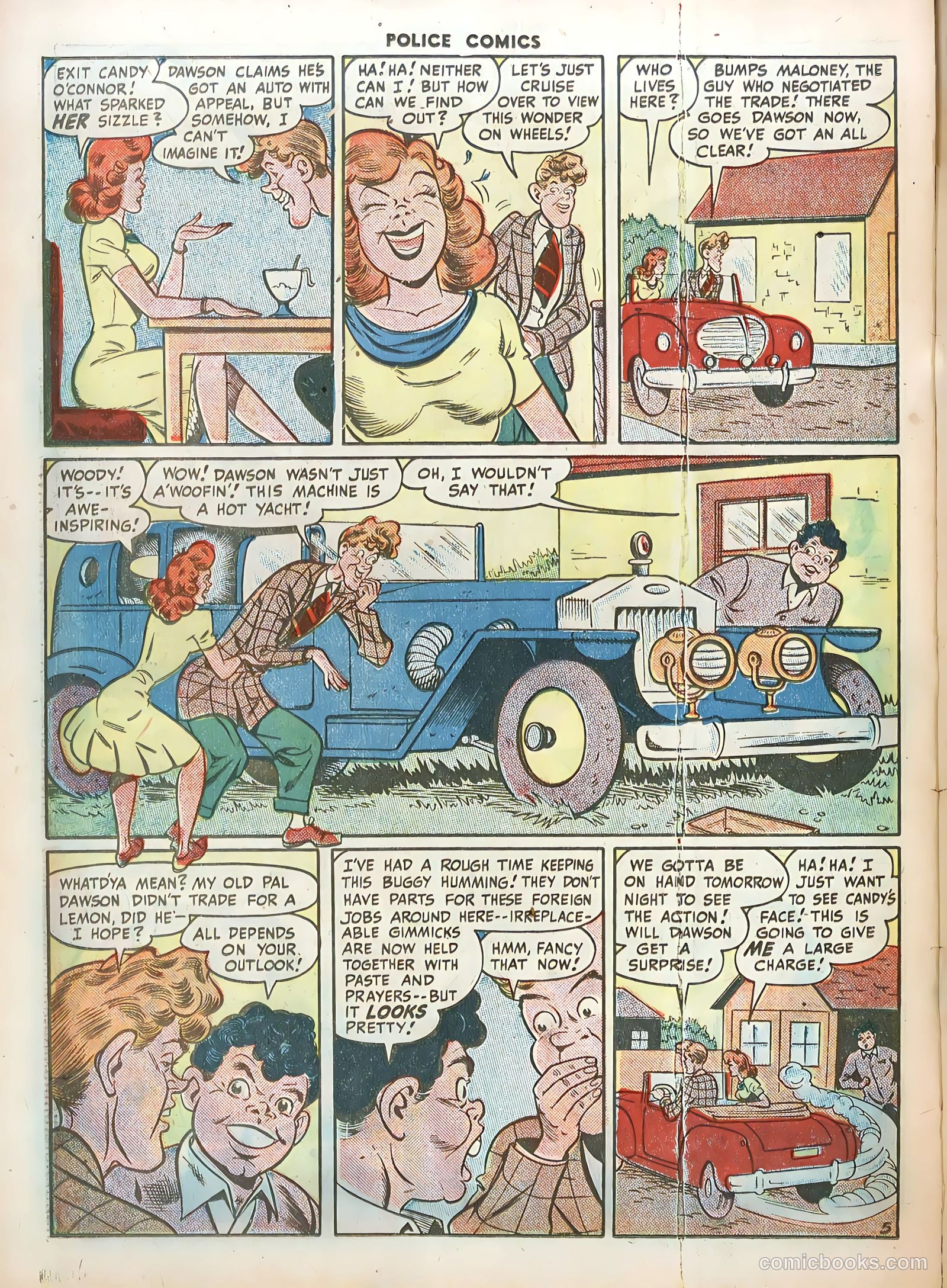 Police Comics #79 (1948) — page 30 of 52