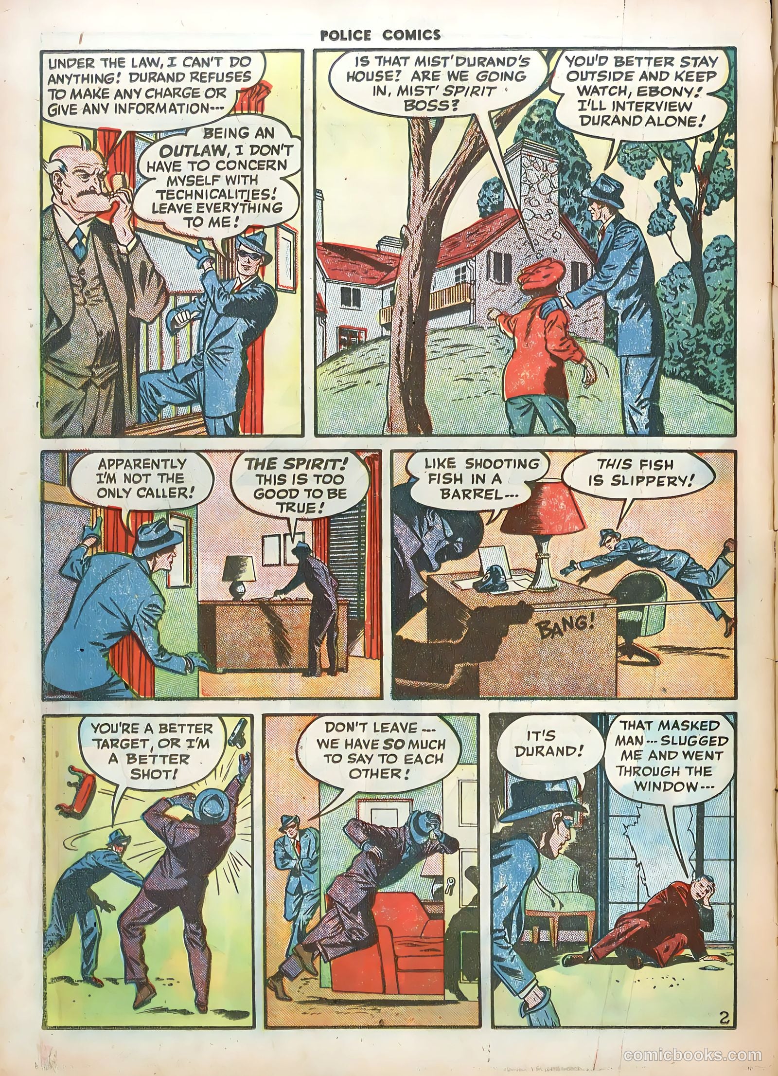 Police Comics #79 (1948) — page 34 of 52